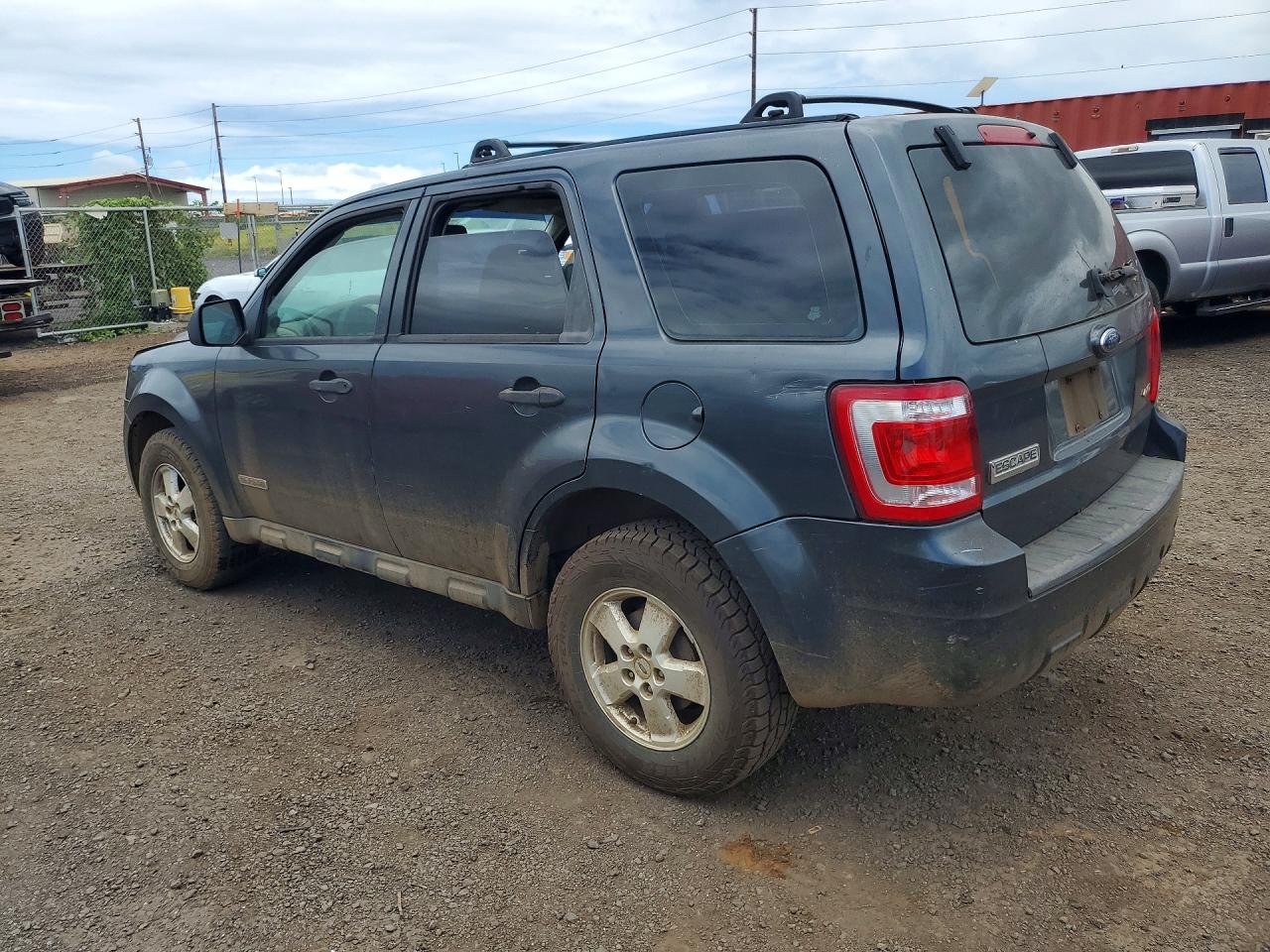 2008 Ford Escape Xls Серый vin: 1FMCU92Z58KB85451