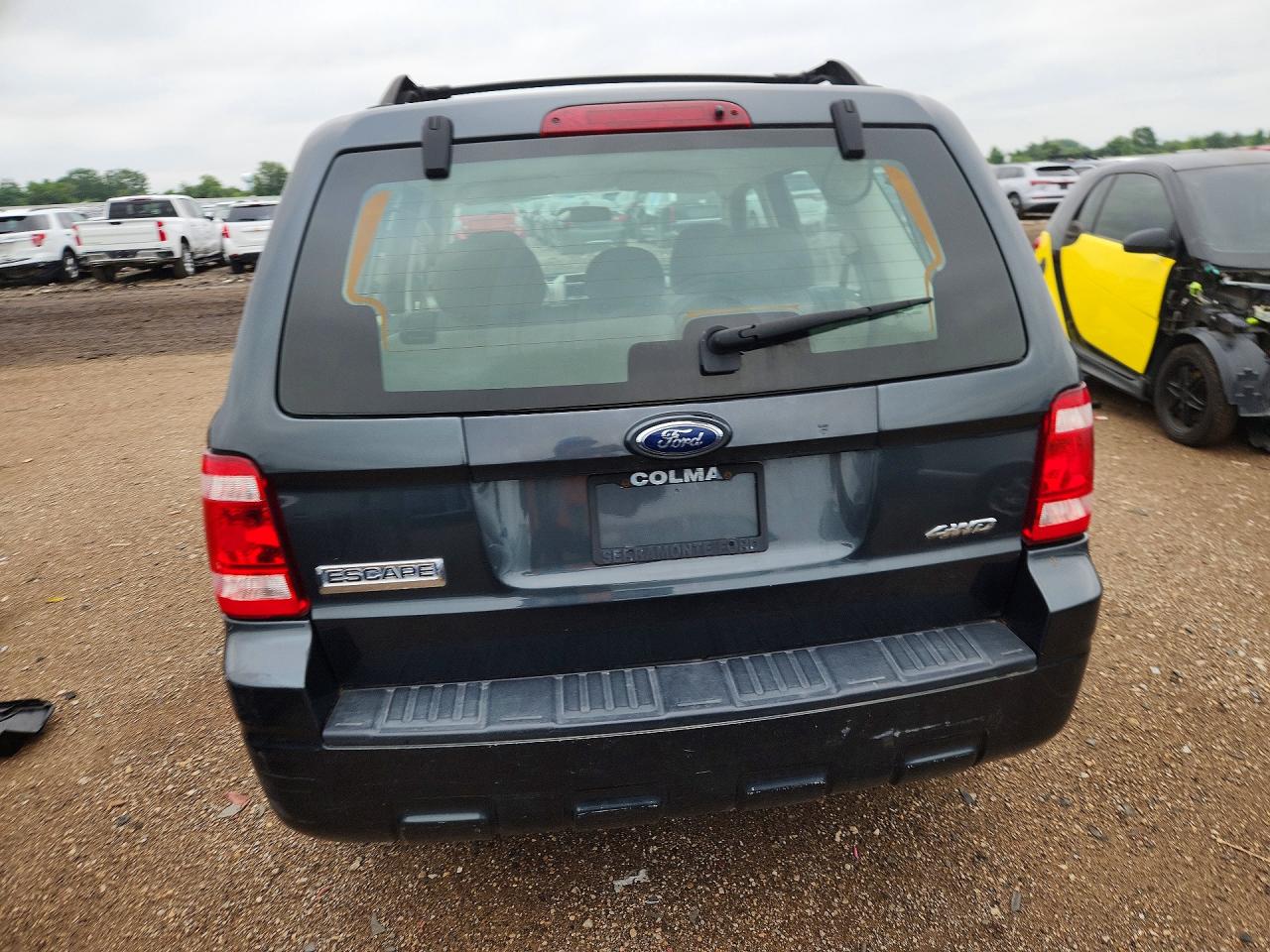 2008 Ford Escape Xls Серый vin: 1FMCU92Z78KB14624