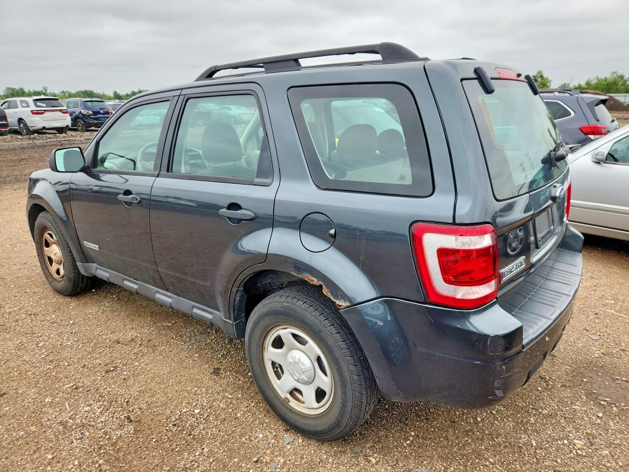 2008 Ford Escape Xls Серый vin: 1FMCU92Z78KB14624