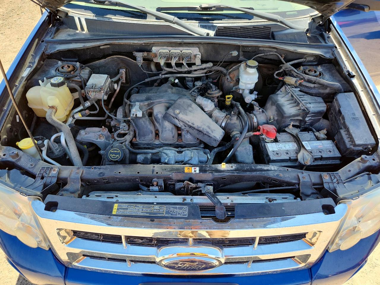 2008 Ford Escape Xlt Blue vin: 1FMCU93108KB98214
