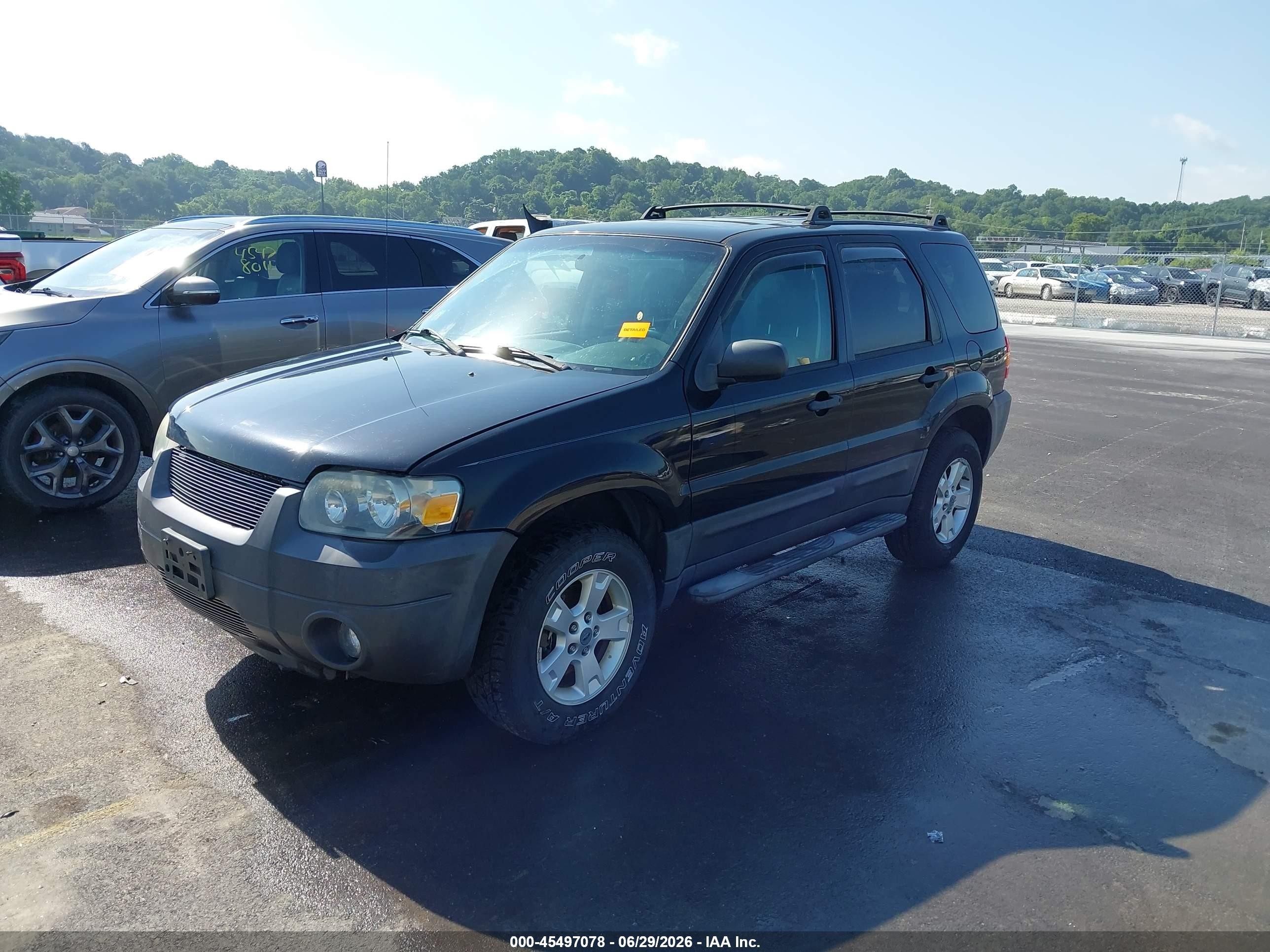 2006 Ford Escape Xlt/xlt Sport Black vin: 1FMCU93116KC95533