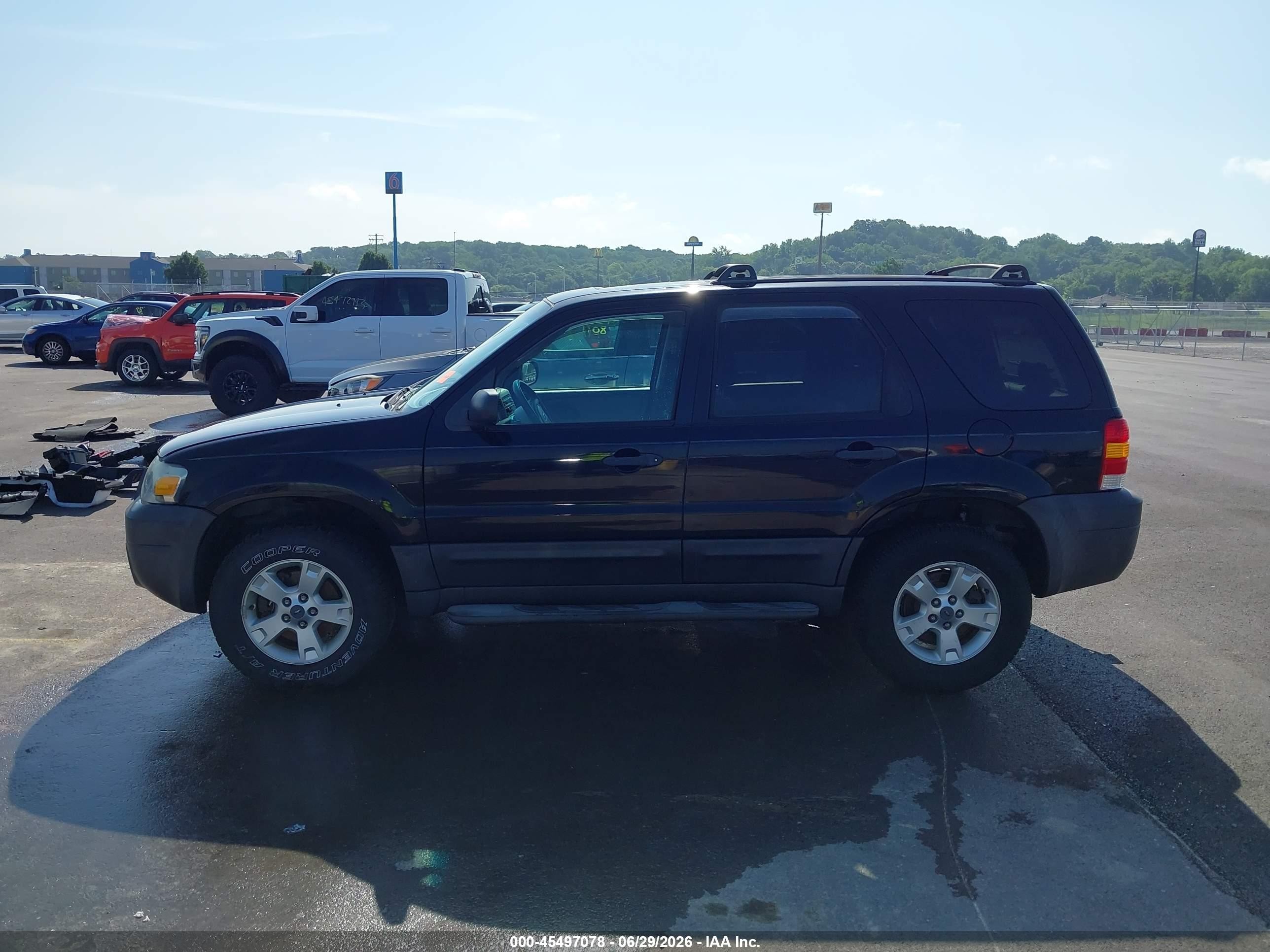 2006 Ford Escape Xlt/xlt Sport Black vin: 1FMCU93116KC95533