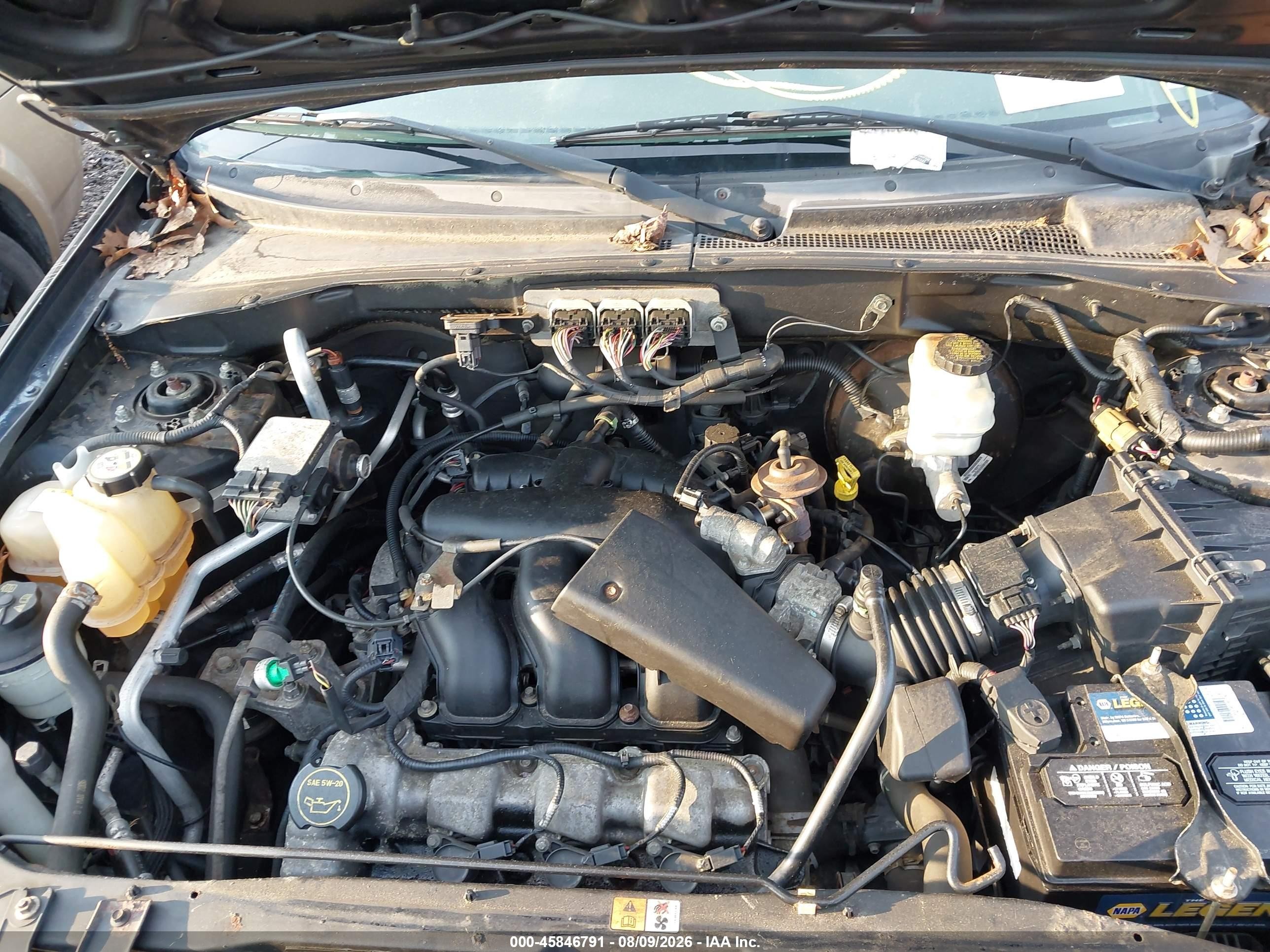 2006 Ford Escape Xlt/xlt Sport Черный vin: 1FMCU93116KD11150