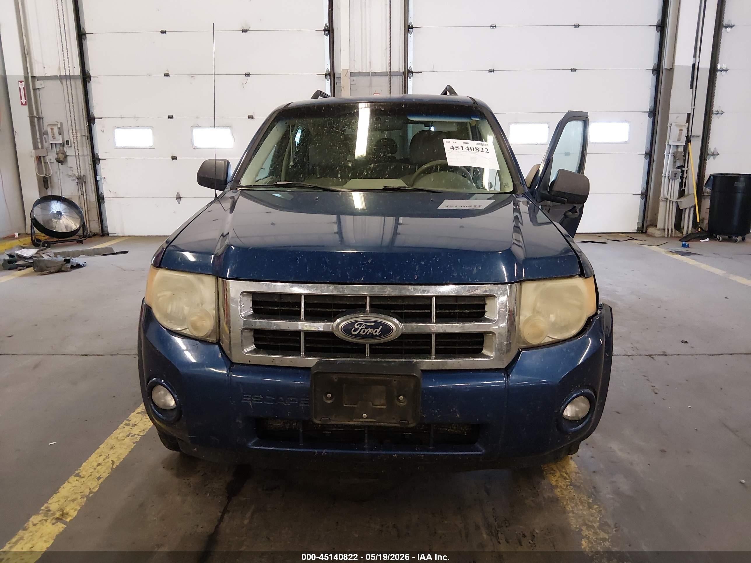 2008 Ford Escape Xlt Blue vin: 1FMCU93118KC31494