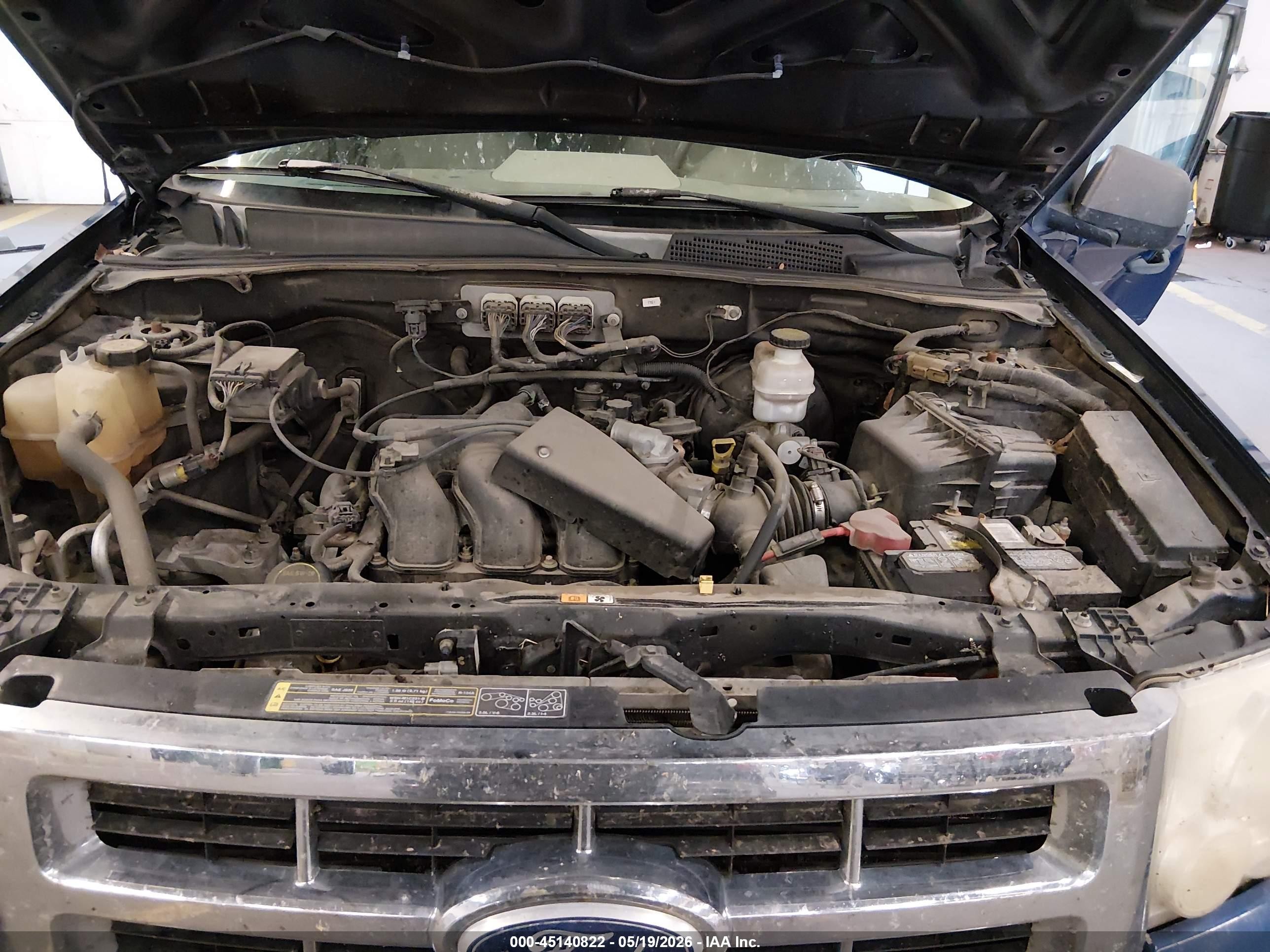 2008 Ford Escape Xlt Blue vin: 1FMCU93118KC31494