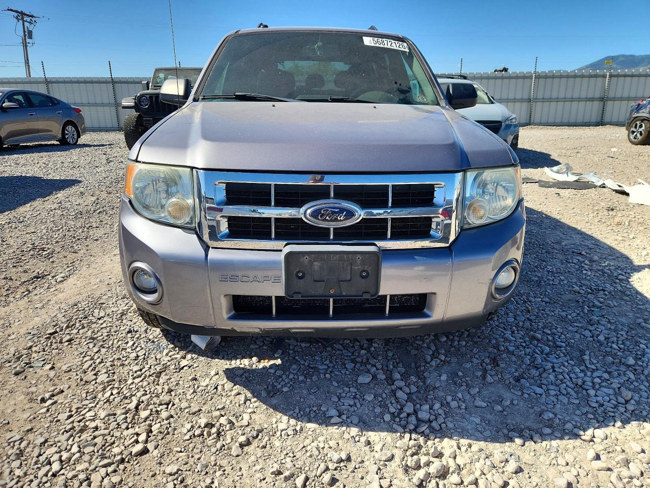 2008 Ford Escape Xlt Gray vin: 1FMCU93118KD06064