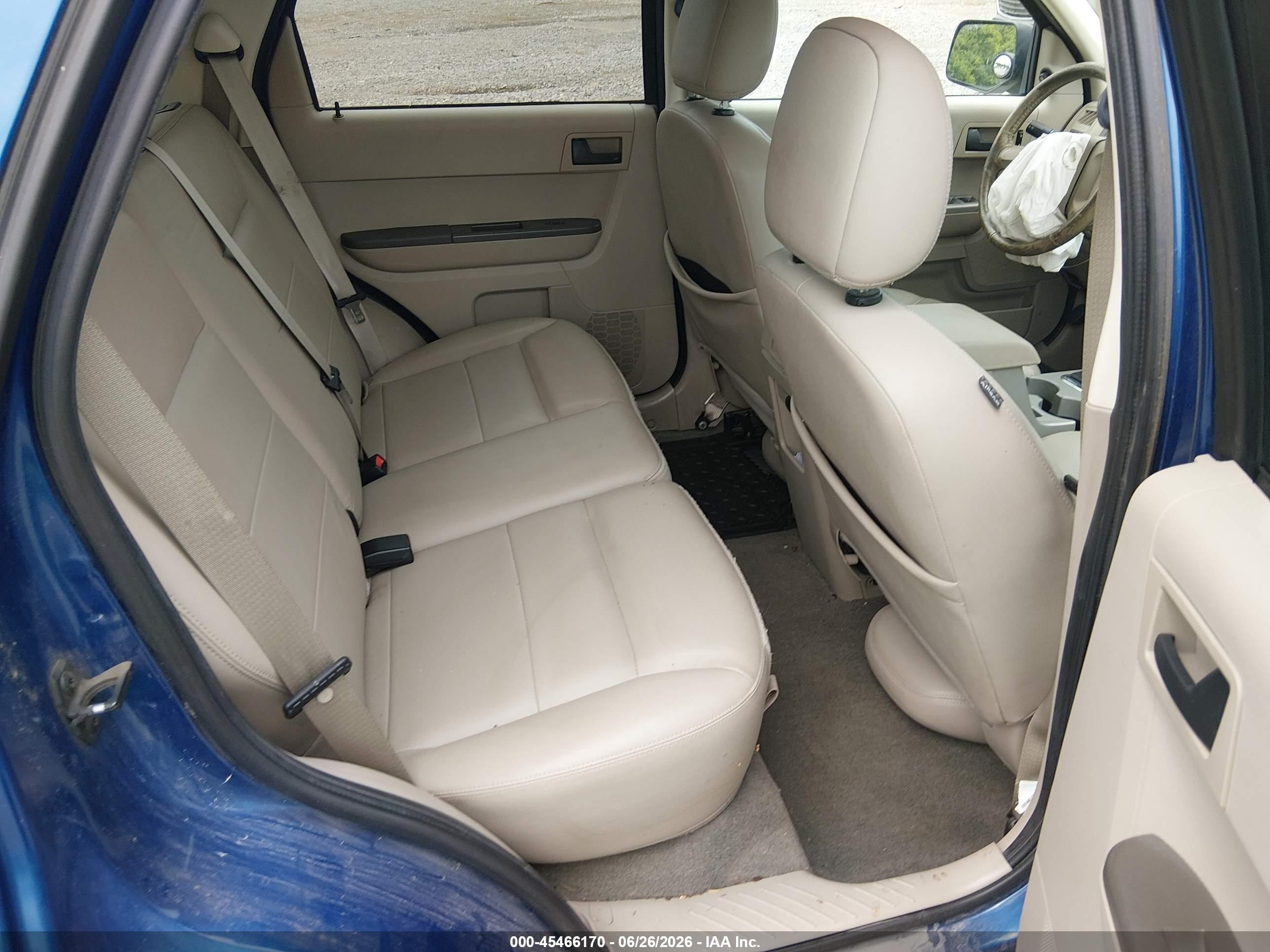 2008 Ford Escape Xlt Blue vin: 1FMCU93128KB15222