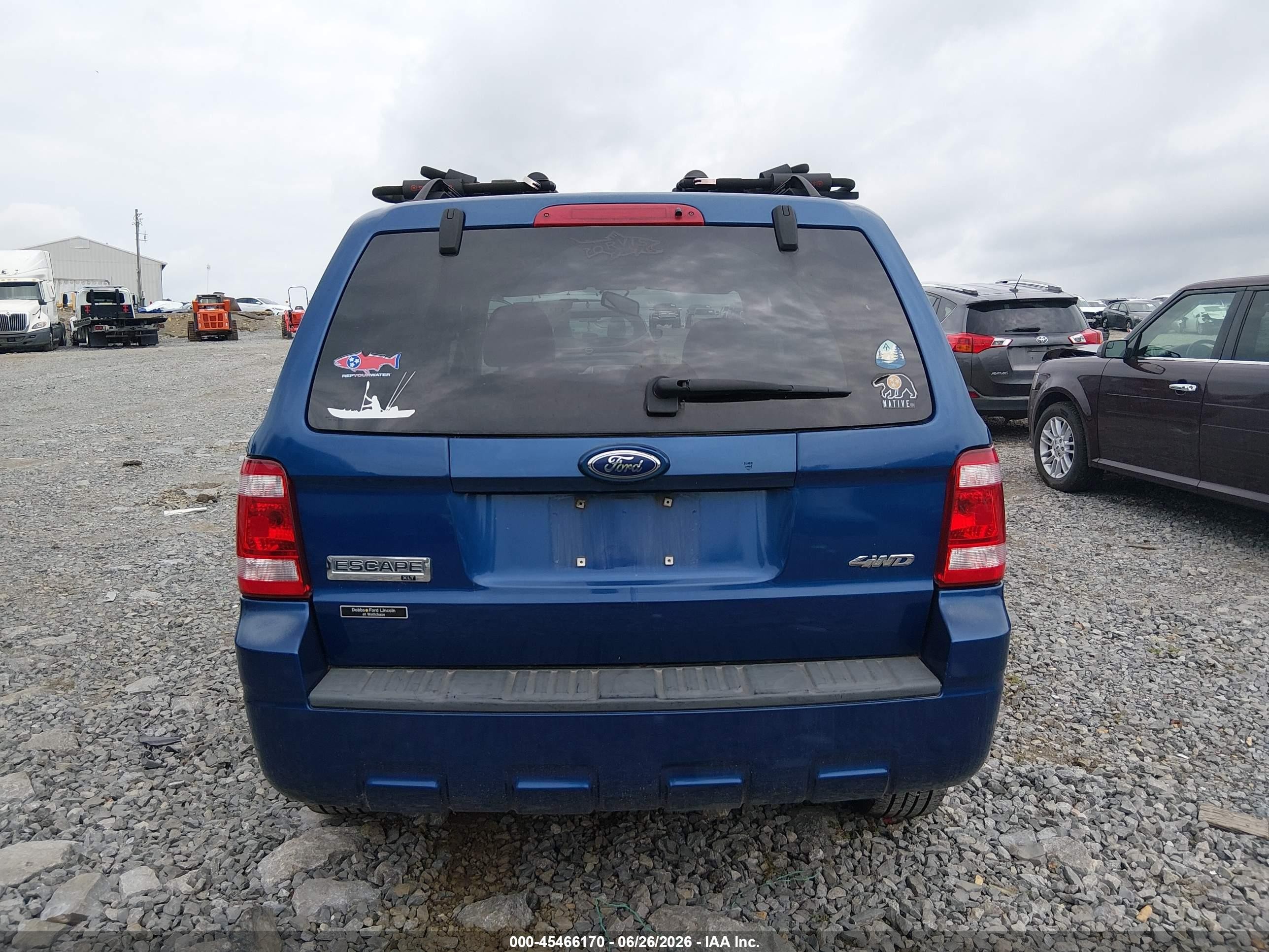 2008 Ford Escape Xlt Blue vin: 1FMCU93128KB15222