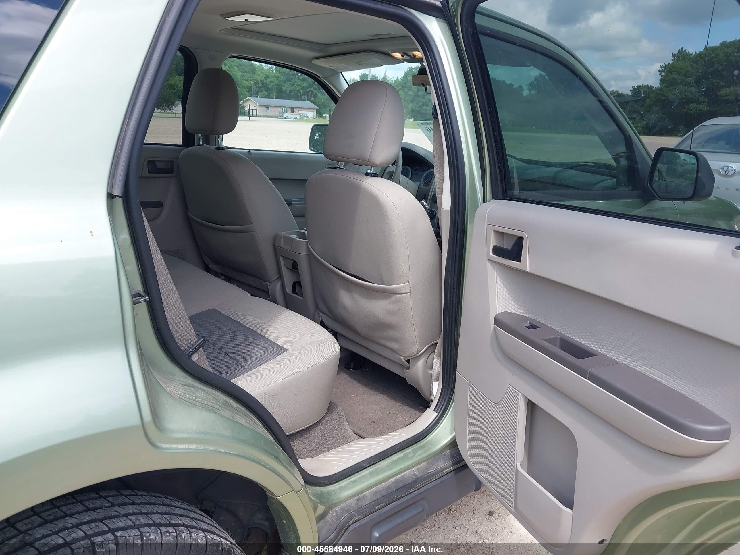 2008 Ford Escape Xlt Зеленый vin: 1FMCU93128KE21613