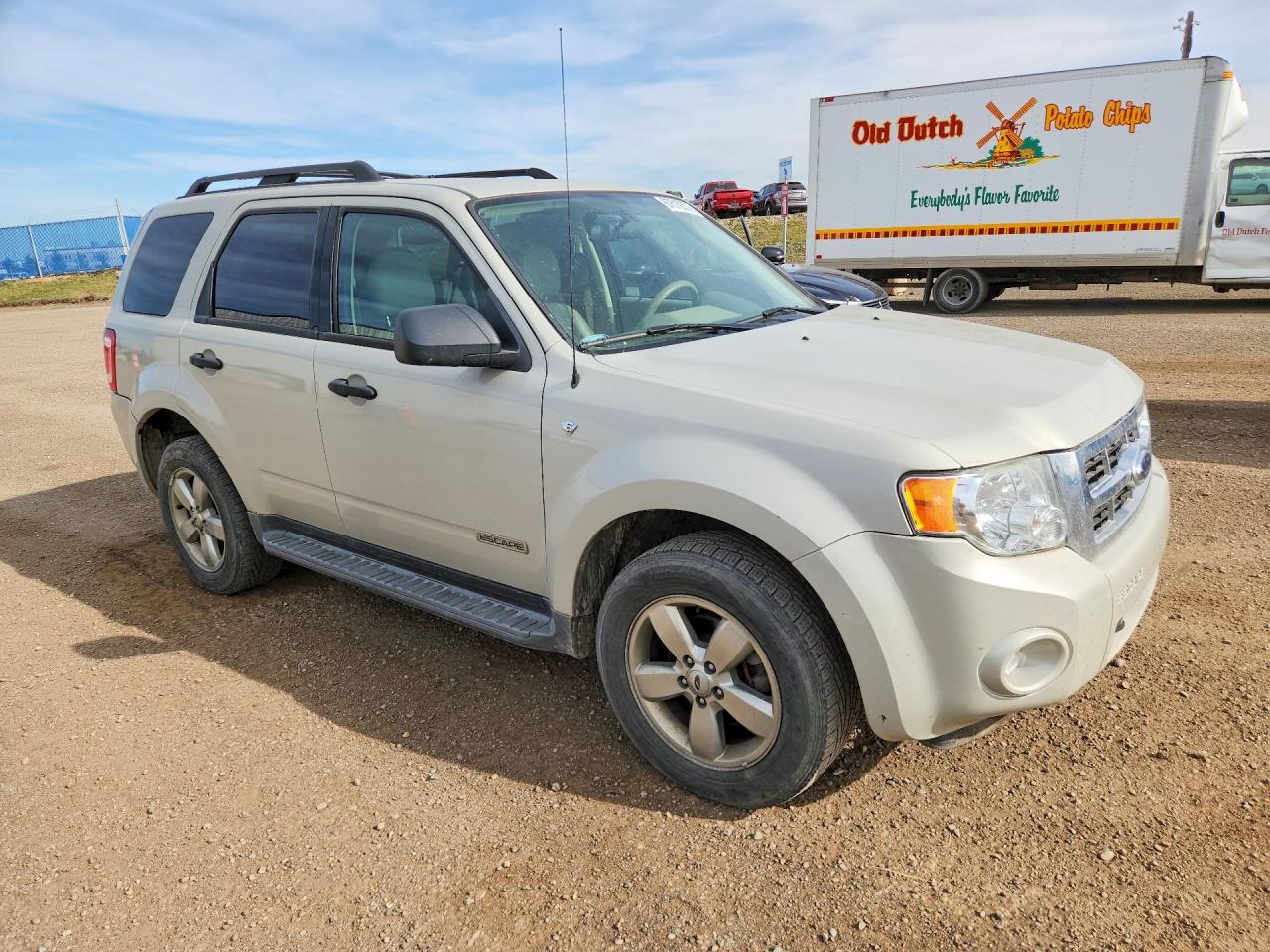 2008 Ford Escape Xlt Gray vin: 1FMCU93128KE28206