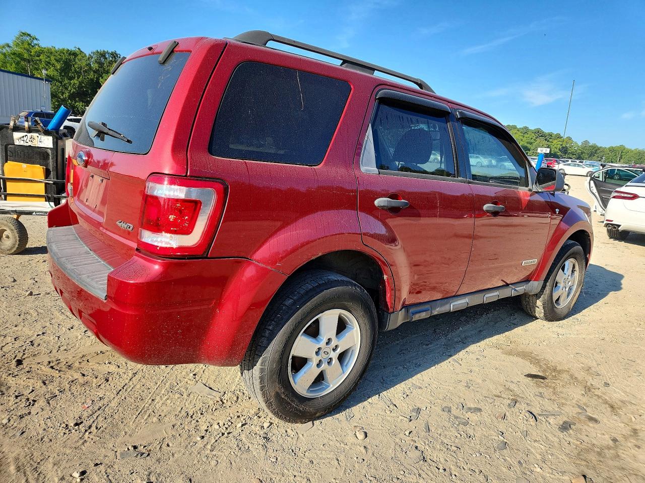 2008 Ford Escape Xlt Red vin: 1FMCU93128KE31719