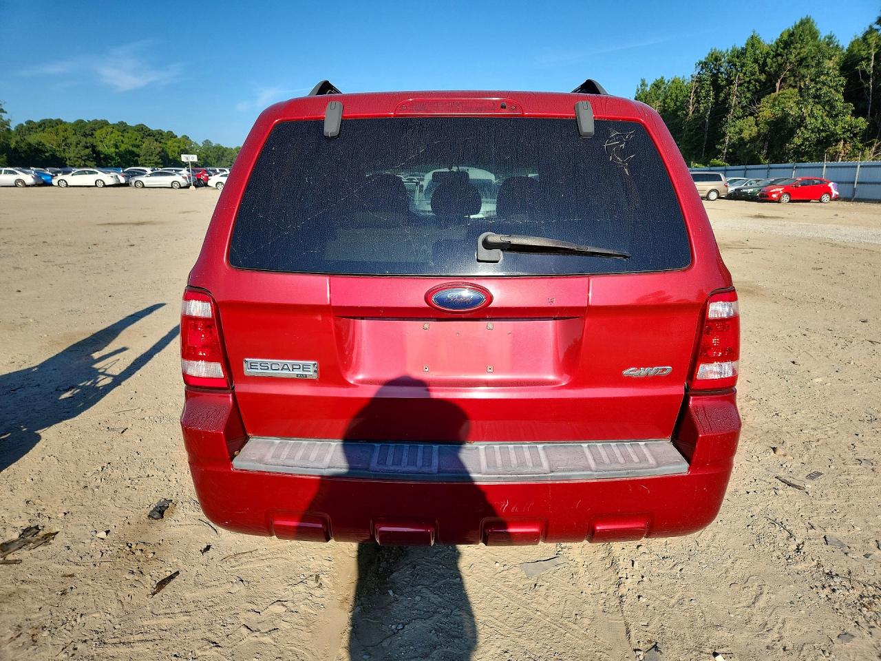 2008 Ford Escape Xlt Red vin: 1FMCU93128KE31719