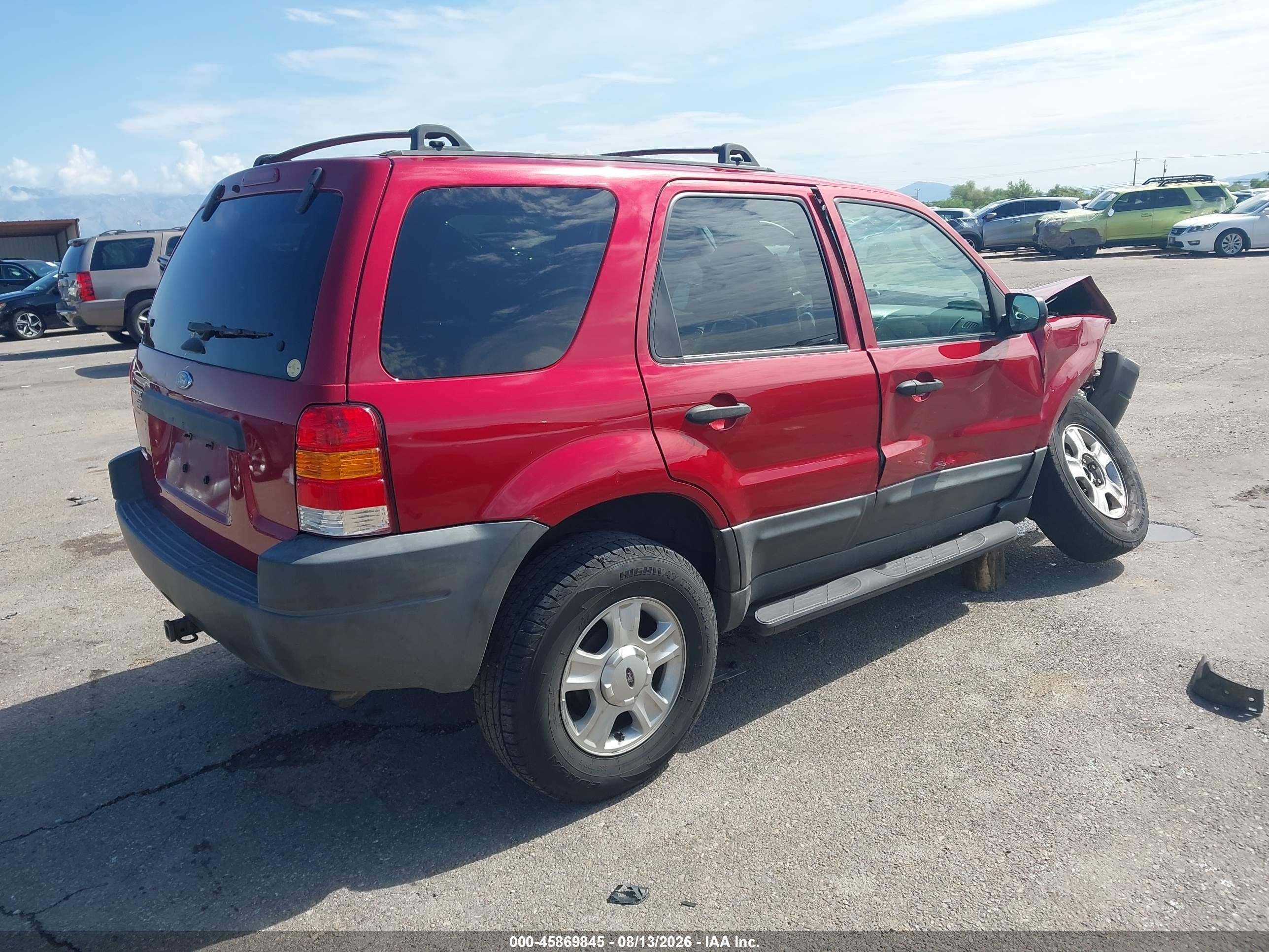 2004 Ford Escape Xlt Red vin: 1FMCU93134KA54960