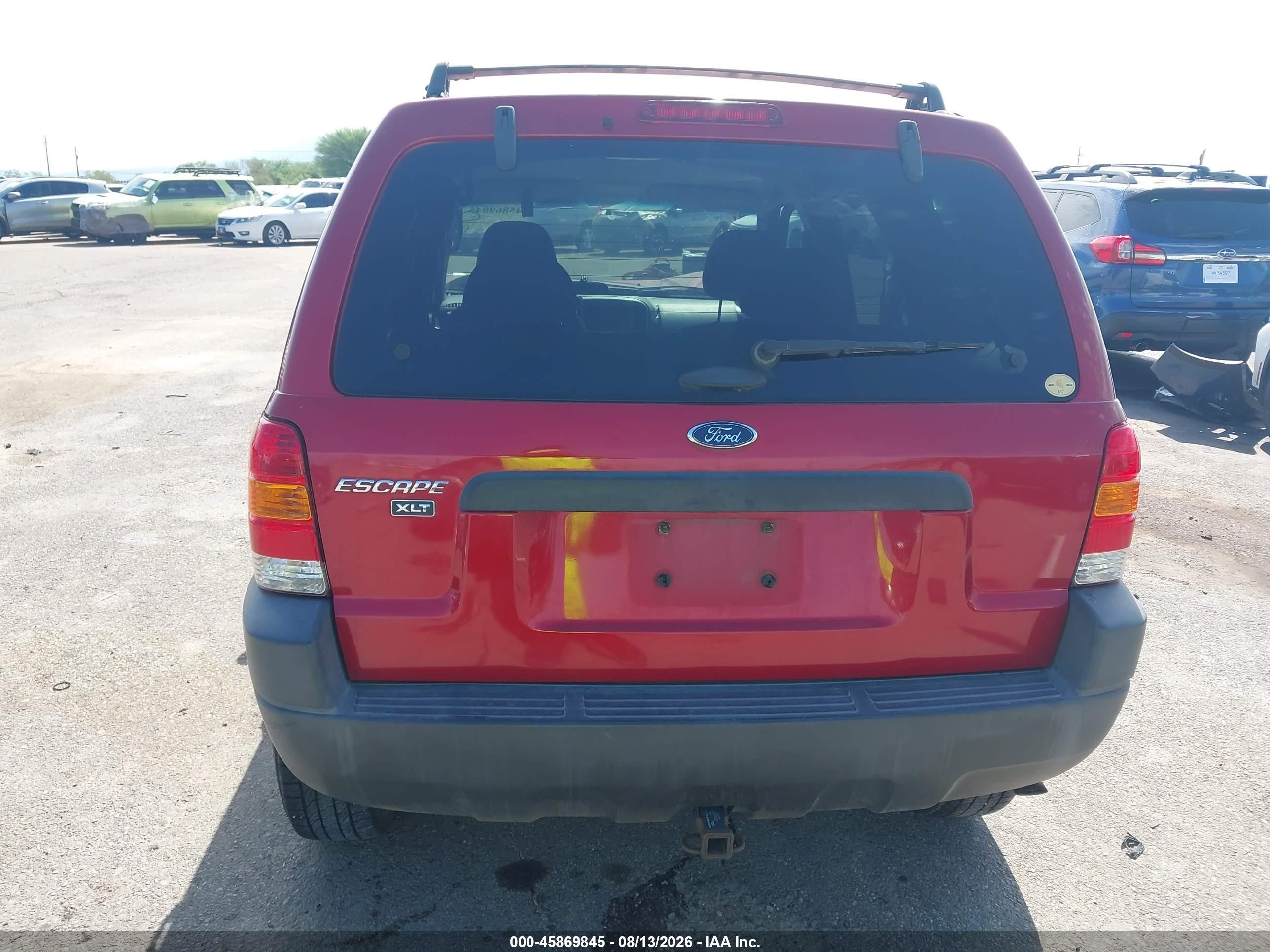 2004 Ford Escape Xlt Red vin: 1FMCU93134KA54960
