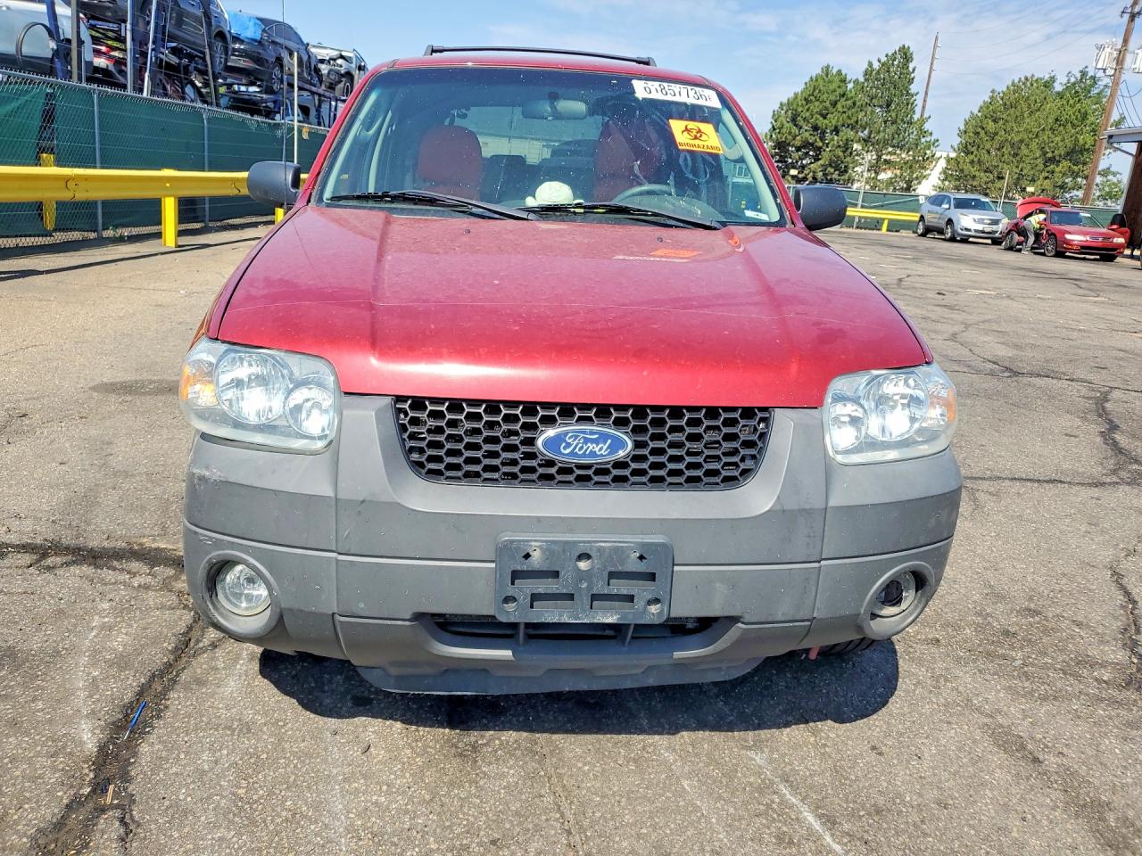 2005 Ford Escape Xlt Темно-бордовый vin: 1FMCU93135KB12700
