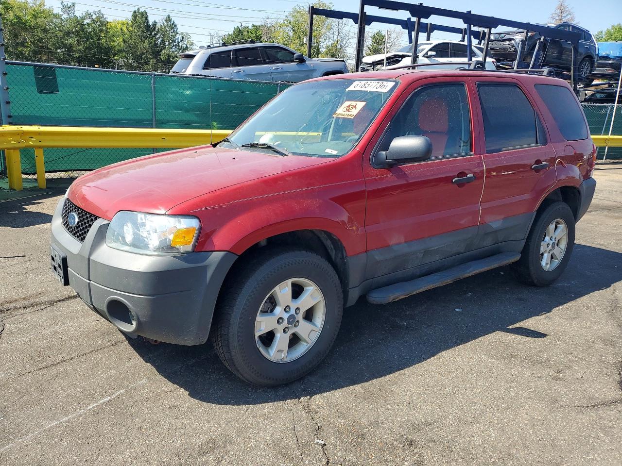 2005 Ford Escape Xlt Темно-бордовый vin: 1FMCU93135KB12700