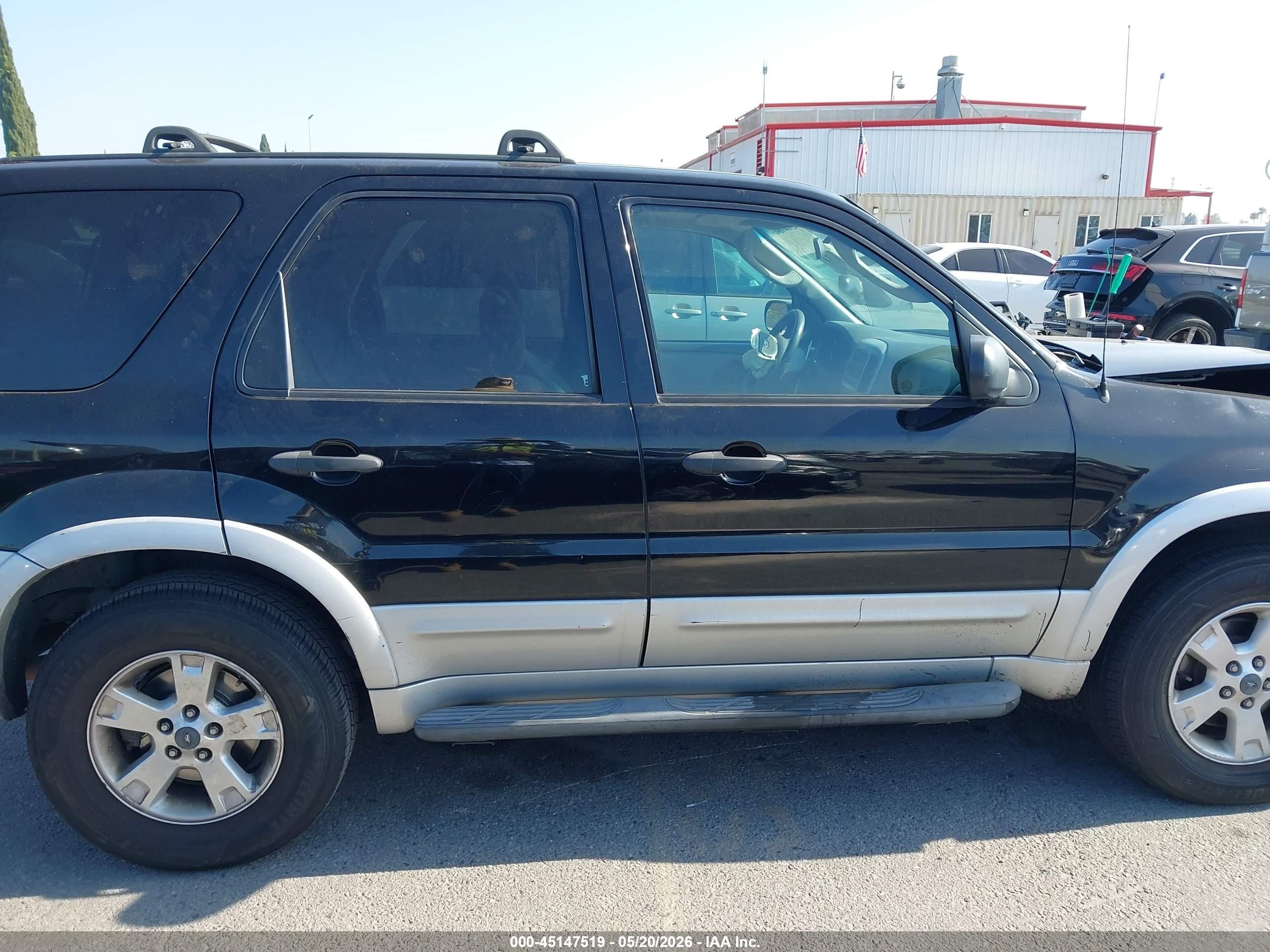 2007 Ford Escape Xlt/xlt Sport Черный vin: 1FMCU93137KA61217