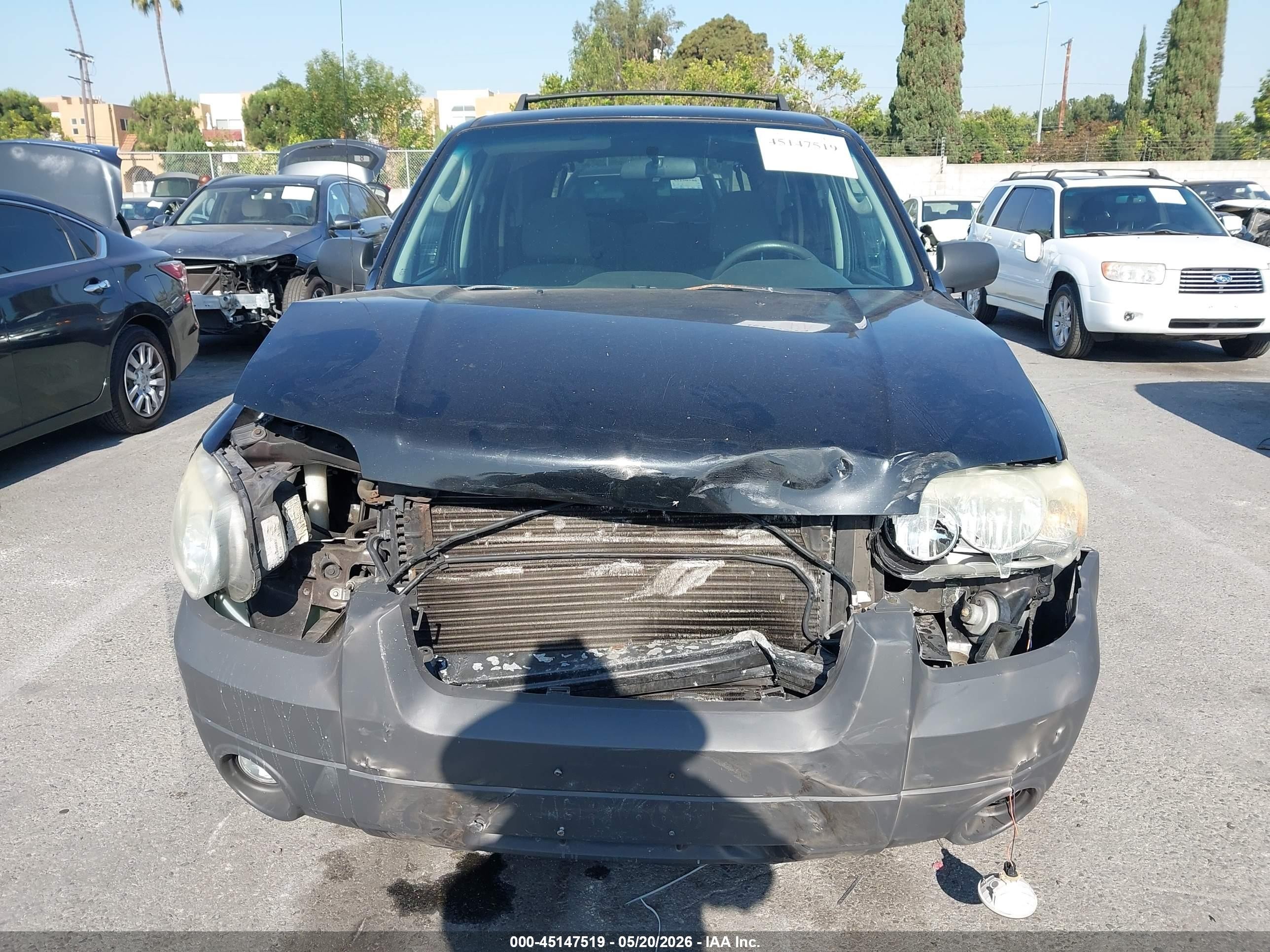 2007 Ford Escape Xlt/xlt Sport Черный vin: 1FMCU93137KA61217