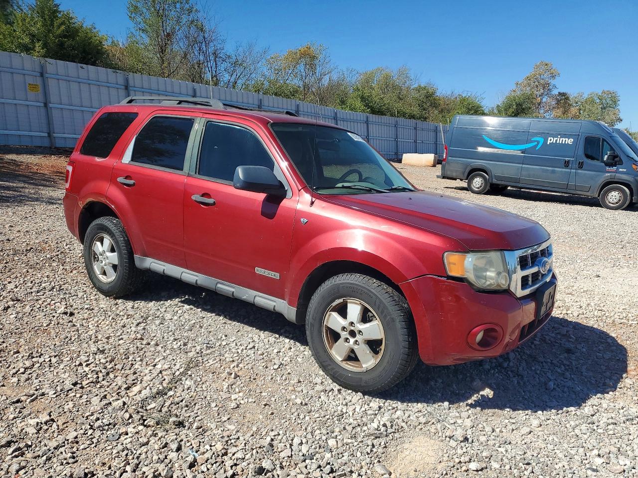 2008 Ford Escape Xlt Red vin: 1FMCU93138KA13928