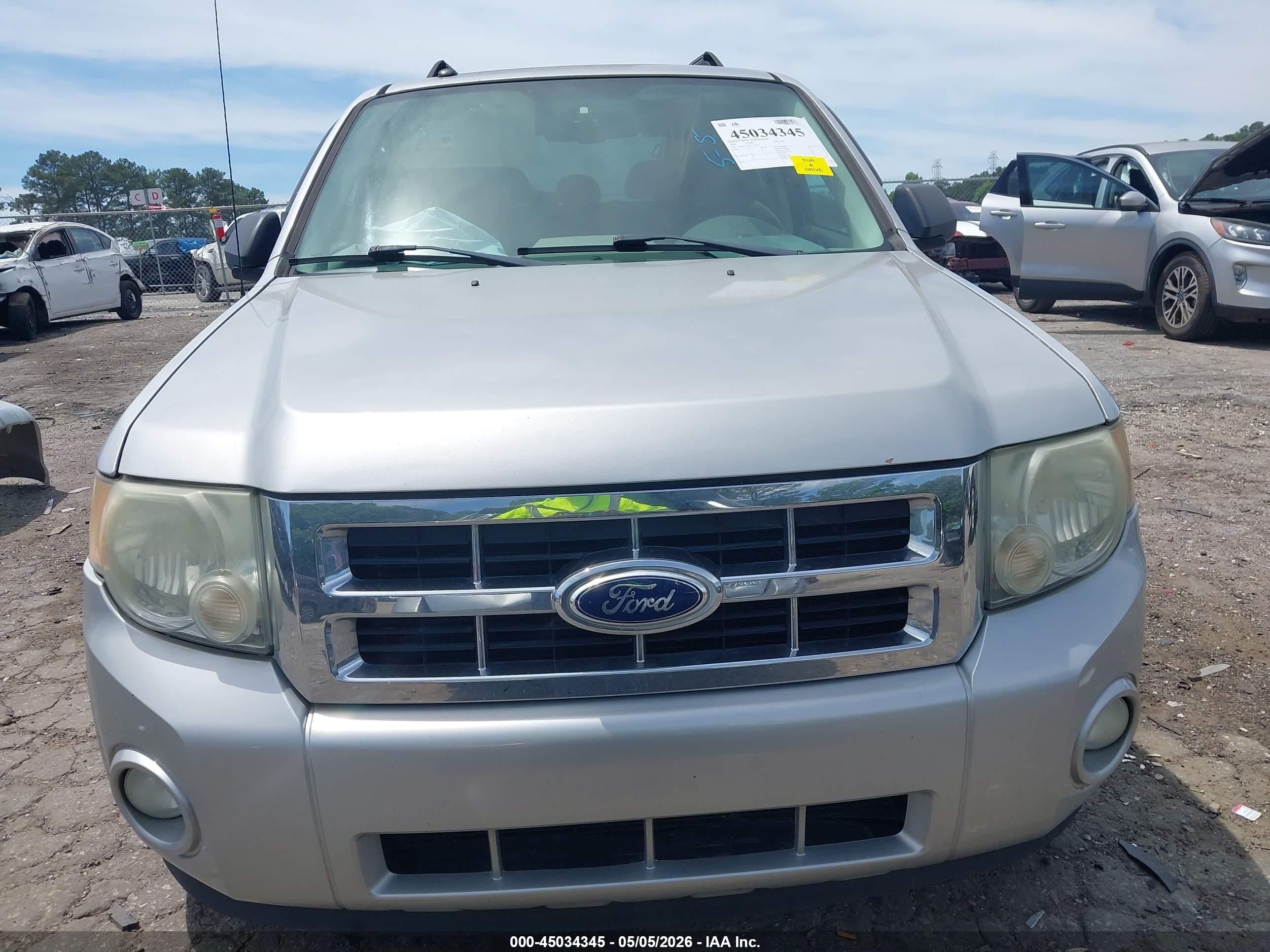 2008 Ford Escape Xlt Silver vin: 1FMCU93138KA33550