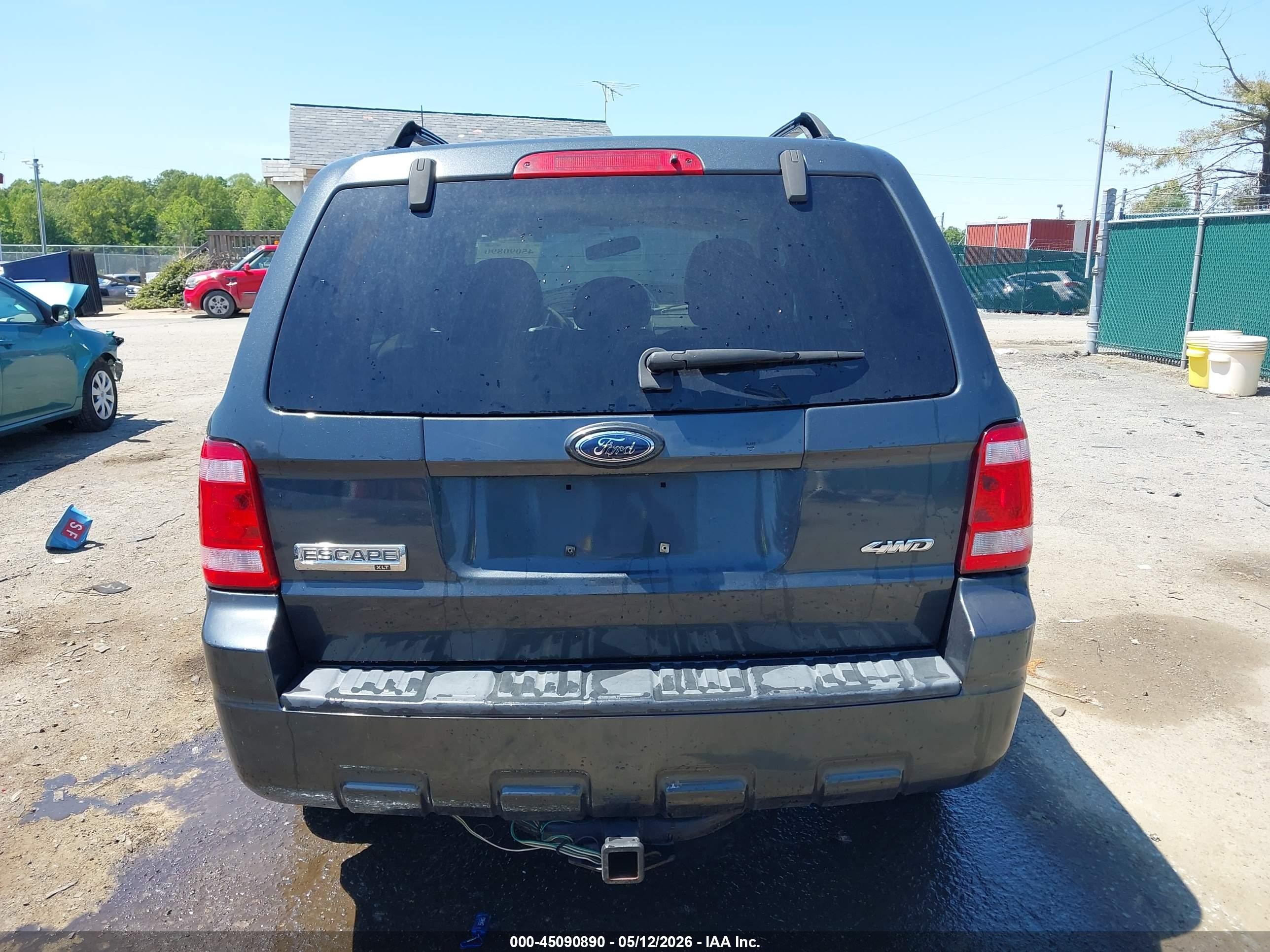 2008 Ford Escape Xlt Green vin: 1FMCU93138KC18777