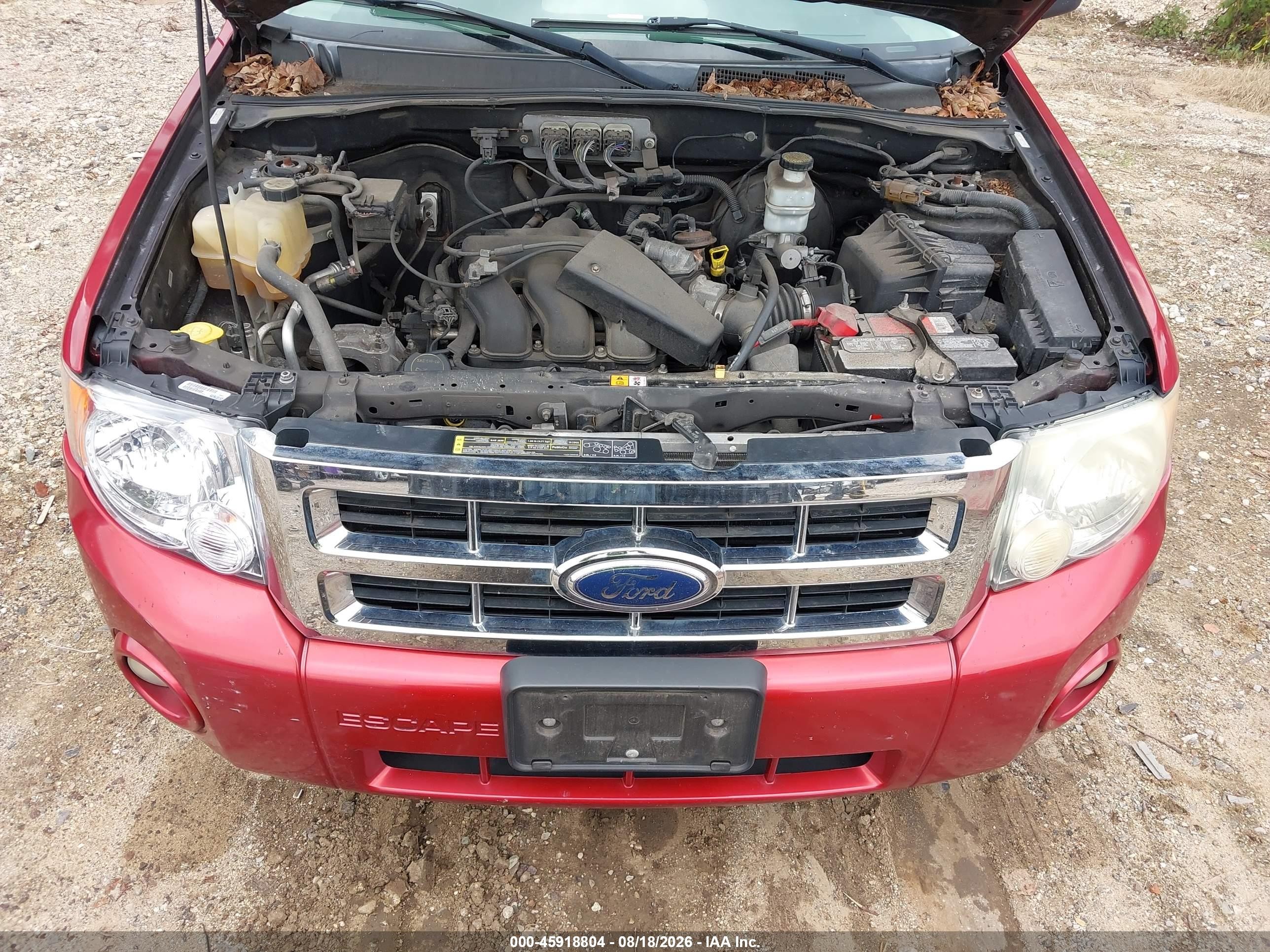 2008 Ford Escape Xlt Red vin: 1FMCU93138KD90338