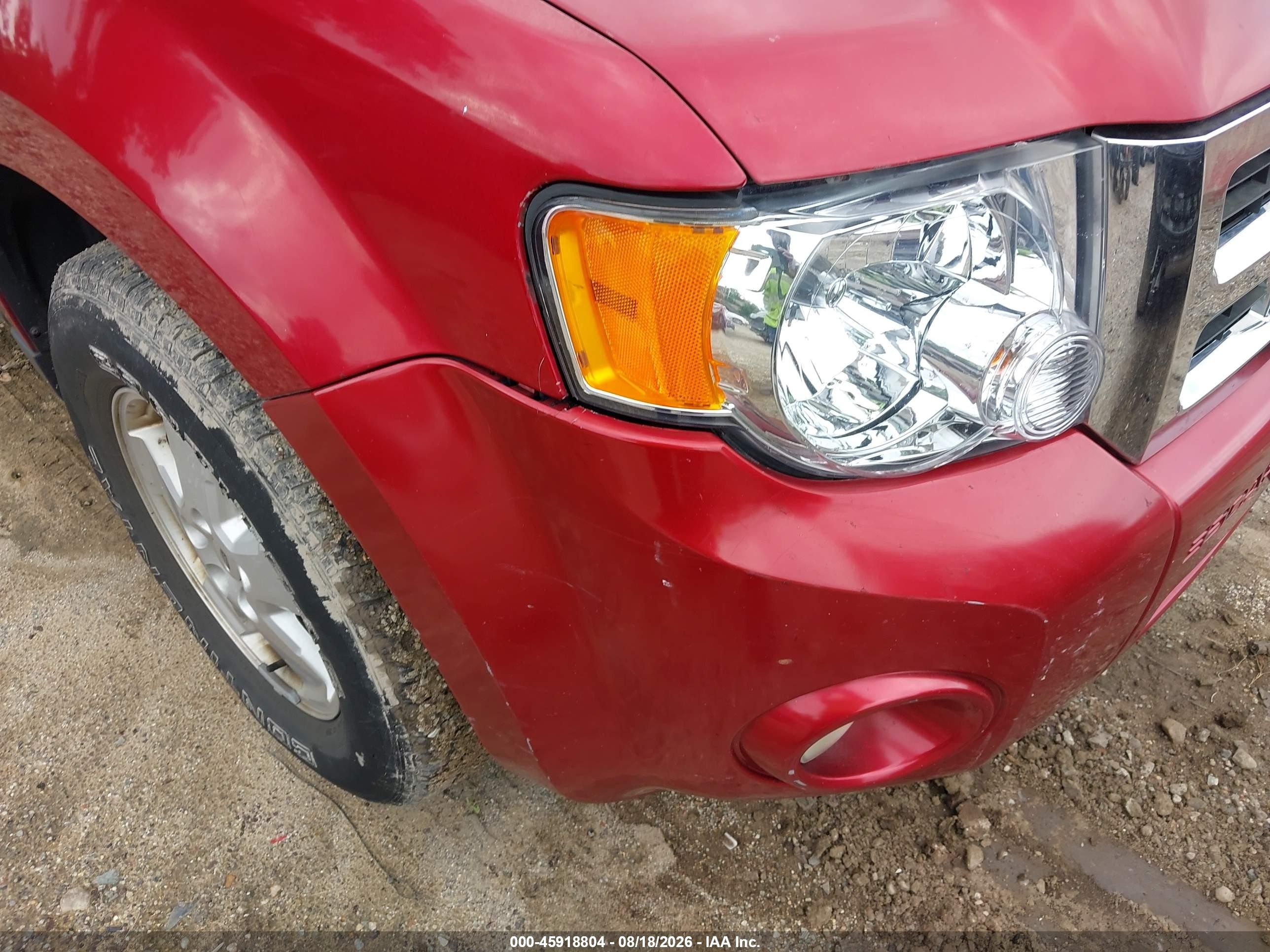 2008 Ford Escape Xlt Red vin: 1FMCU93138KD90338