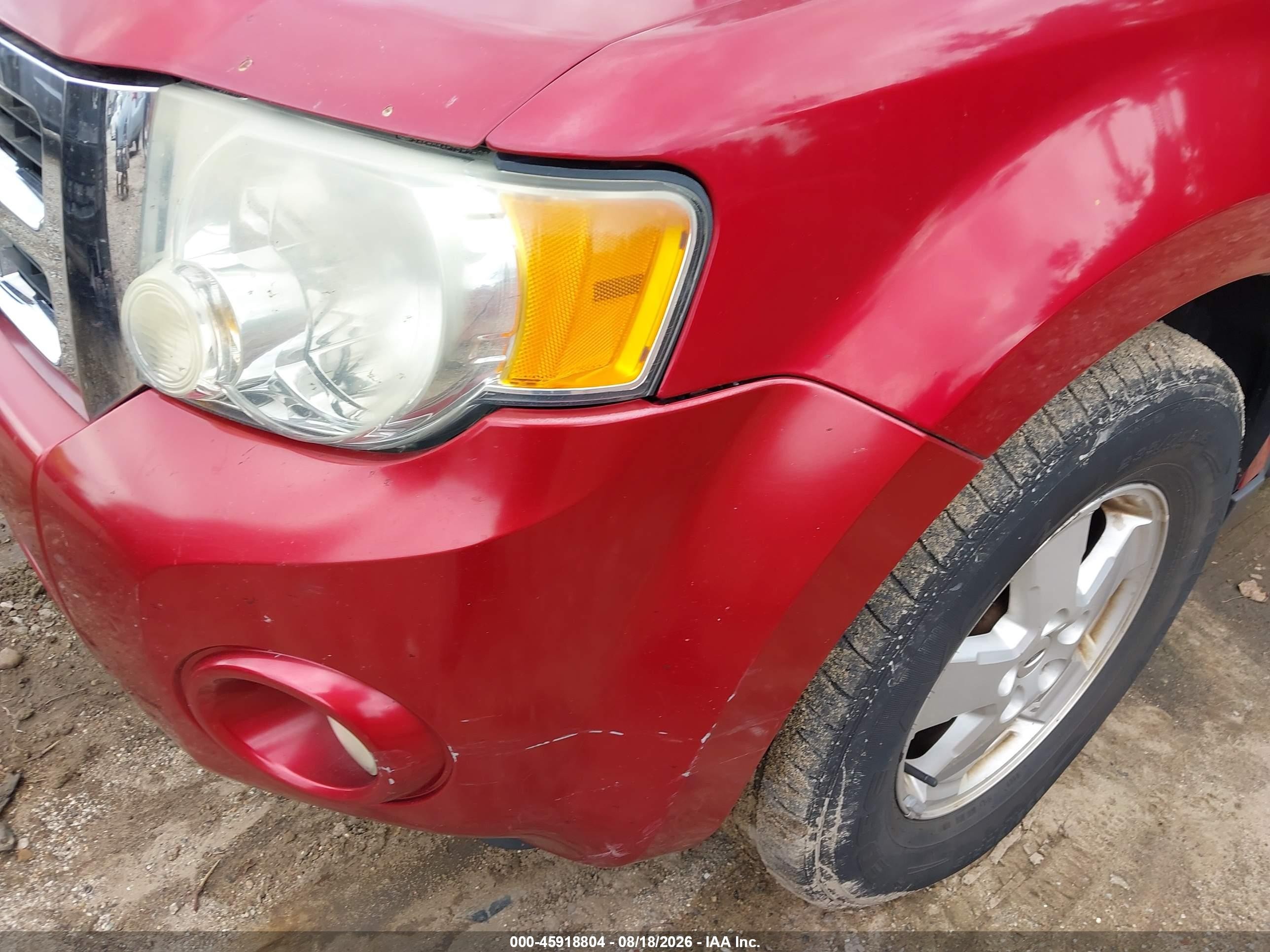 2008 Ford Escape Xlt Red vin: 1FMCU93138KD90338