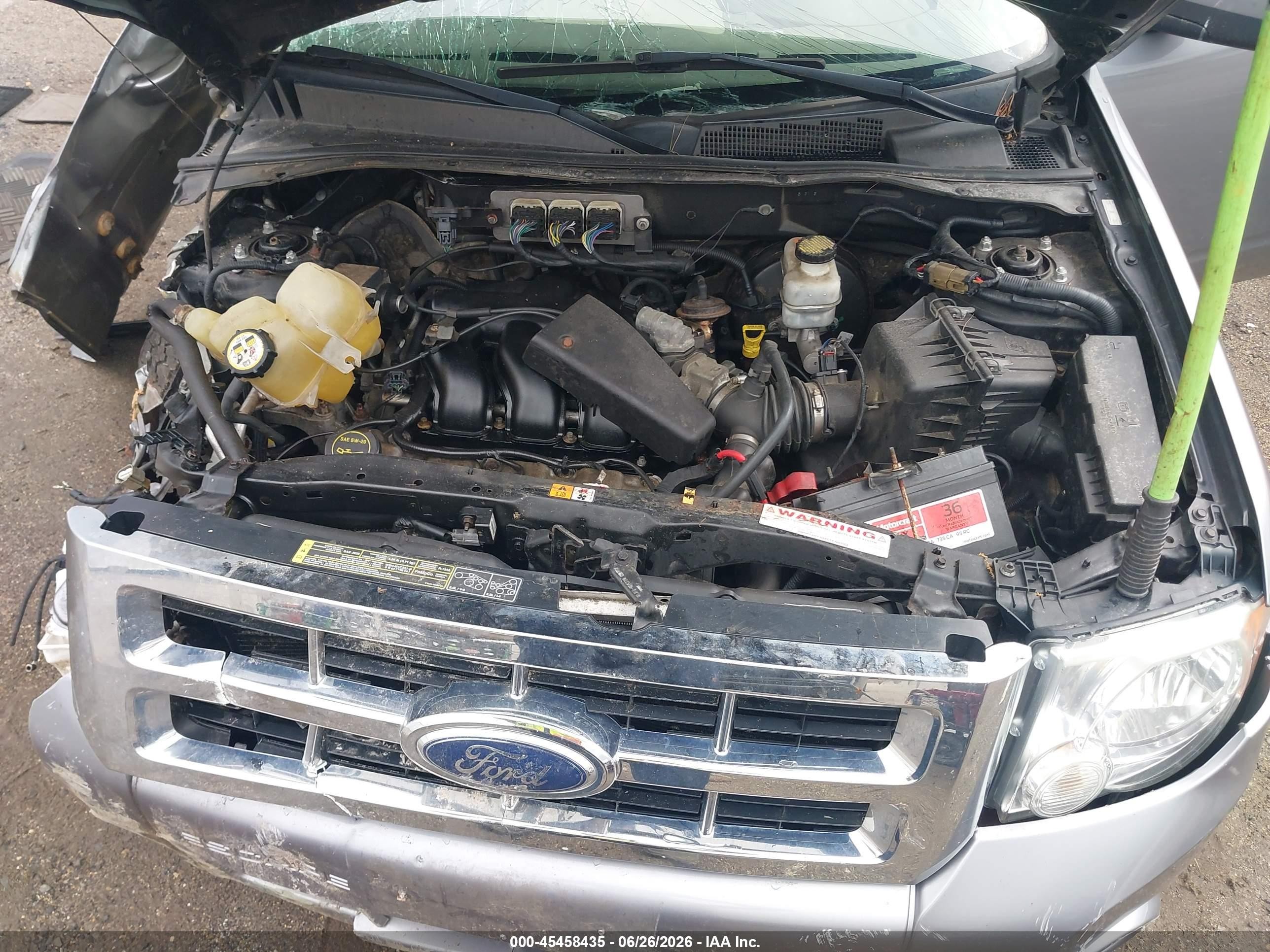 2008 Ford Escape Xlt Gray vin: 1FMCU93138KE67743