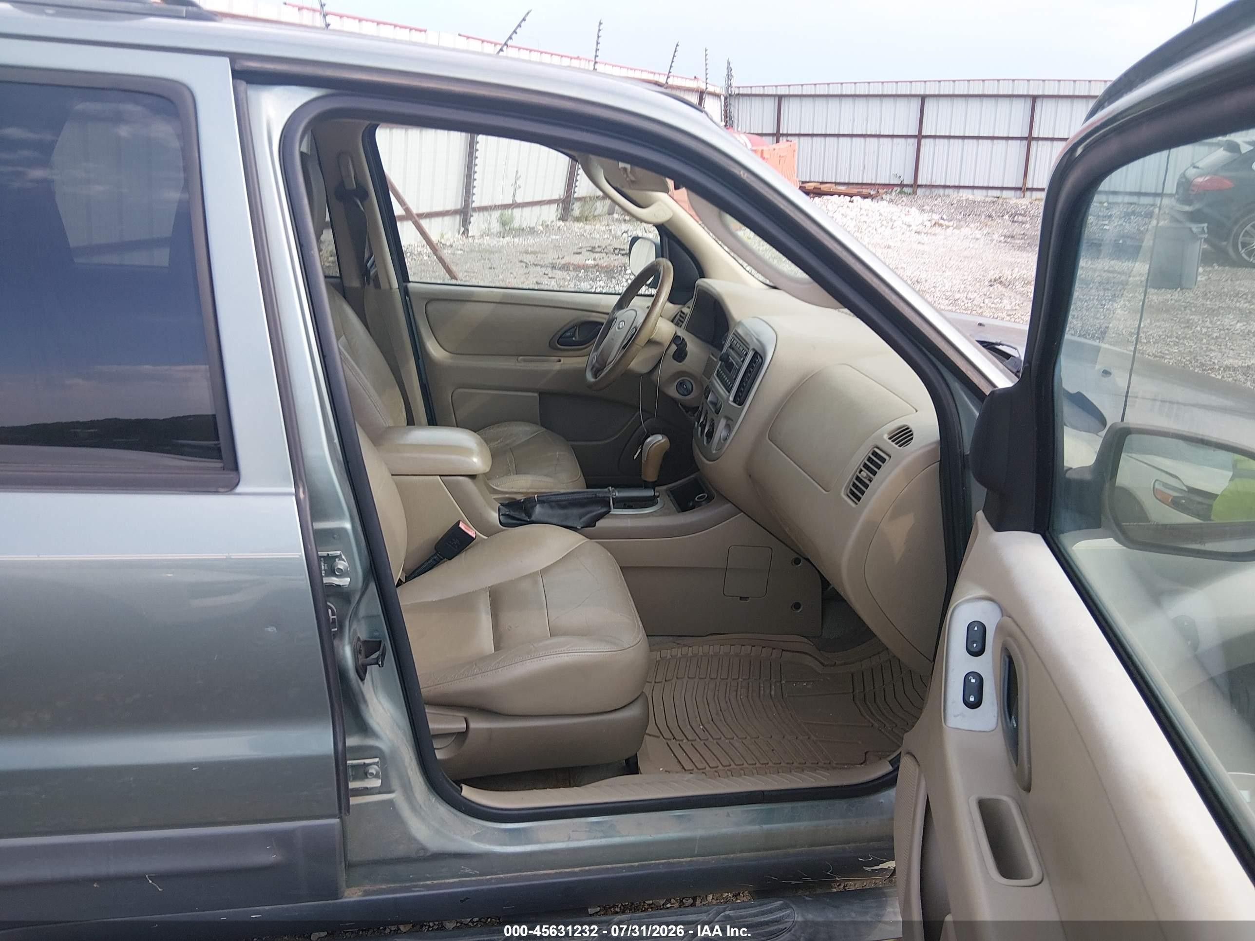 2006 Ford Escape Xlt/xlt Sport Gray vin: 1FMCU93146KD47561