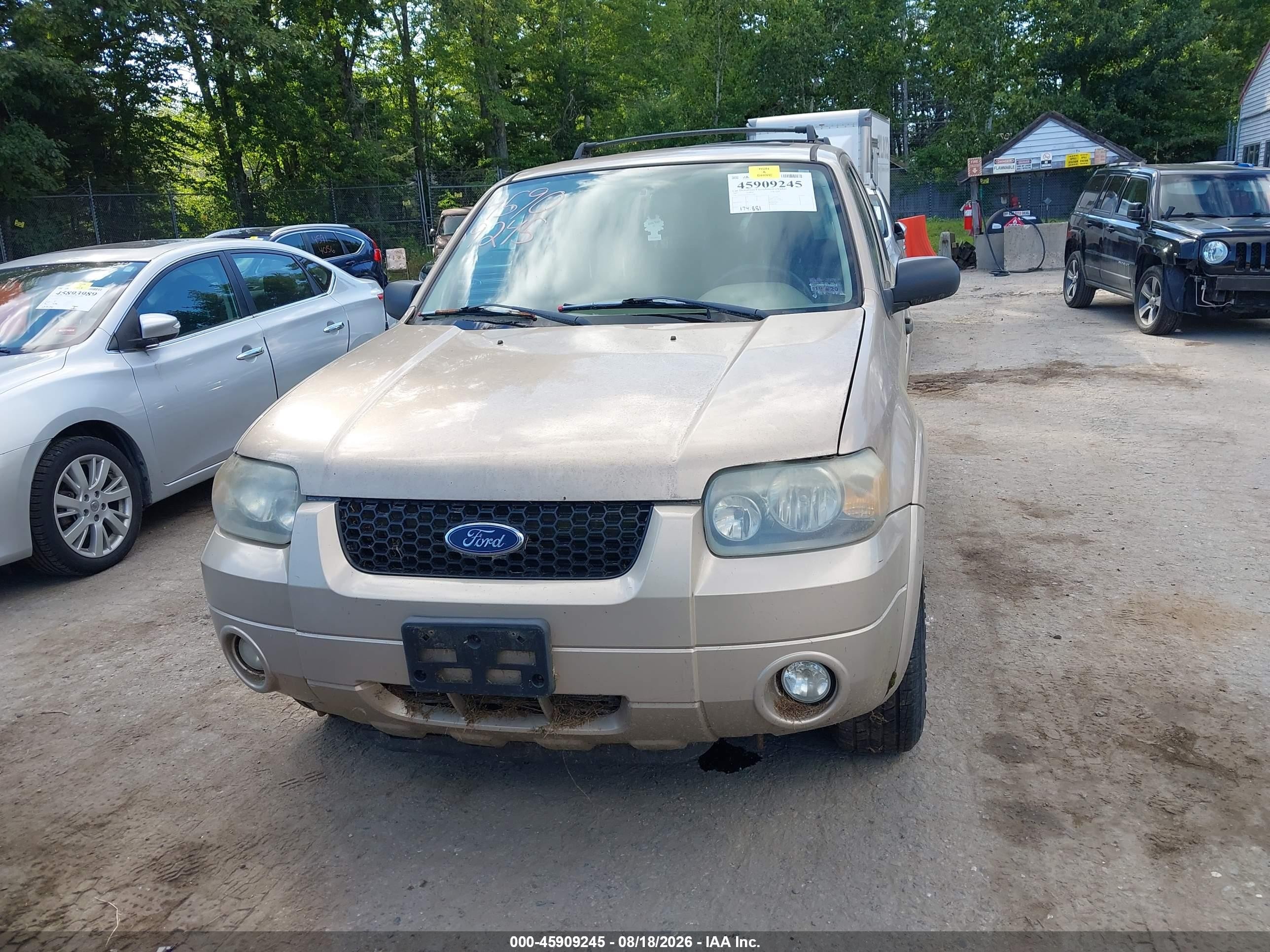 2007 Ford Escape Xlt/xlt Sport Gold vin: 1FMCU93147KA31062