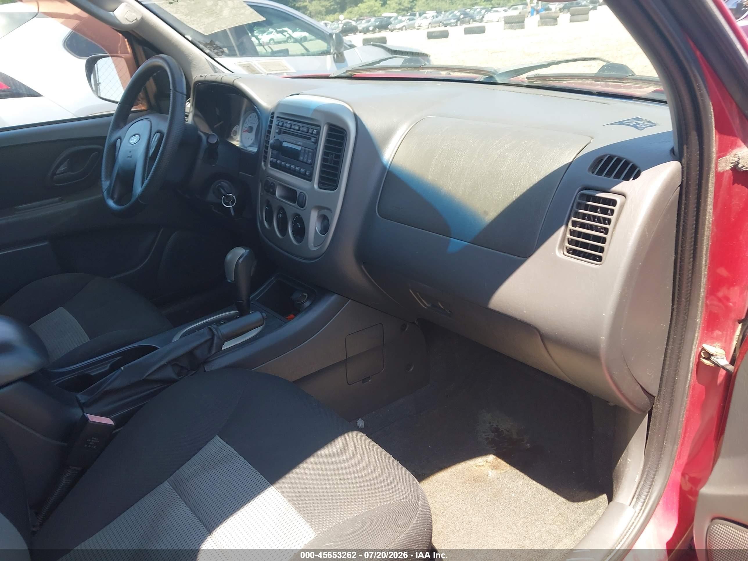 2007 Ford Escape Xlt/xlt Sport Red vin: 1FMCU93147KB78921