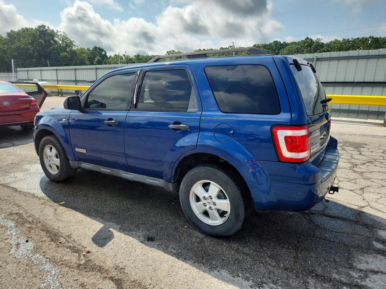 2008 Ford Escape Xlt Blue vin: 1FMCU93148KA14182