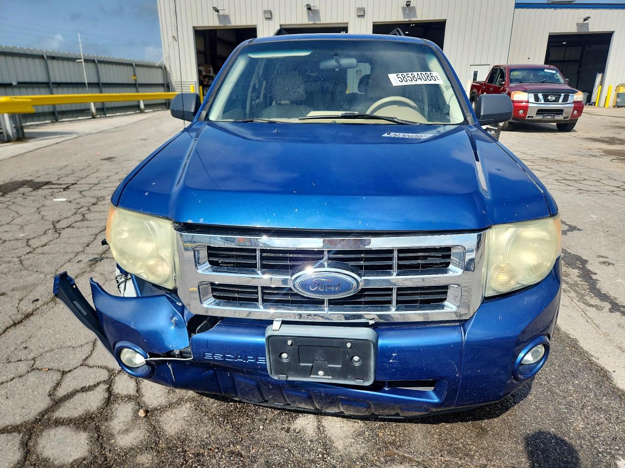 2008 Ford Escape Xlt Blue vin: 1FMCU93148KA14182