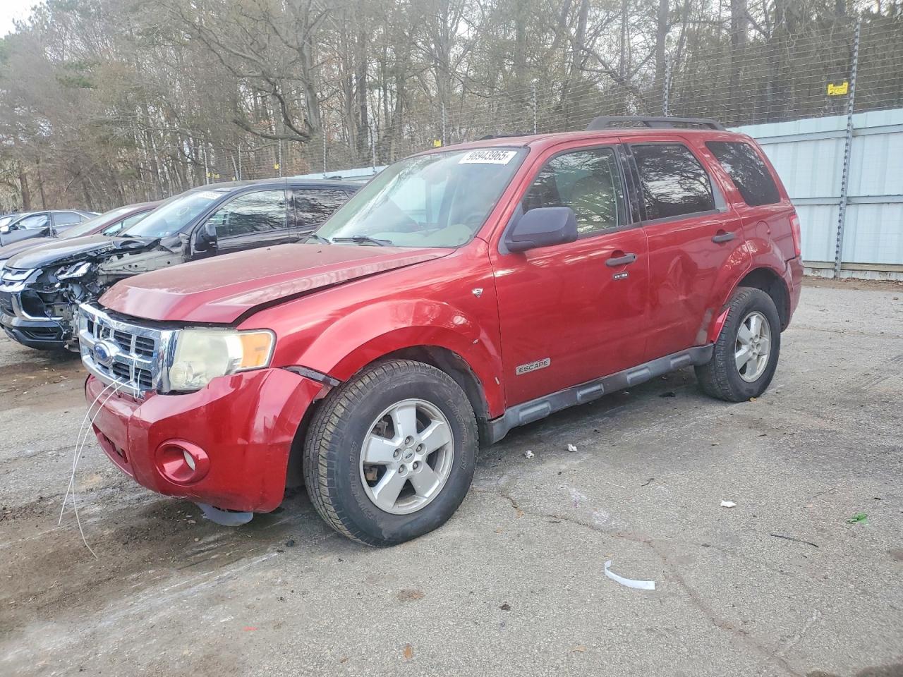 2008 Ford Escape Xlt Red vin: 1FMCU93148KA66637