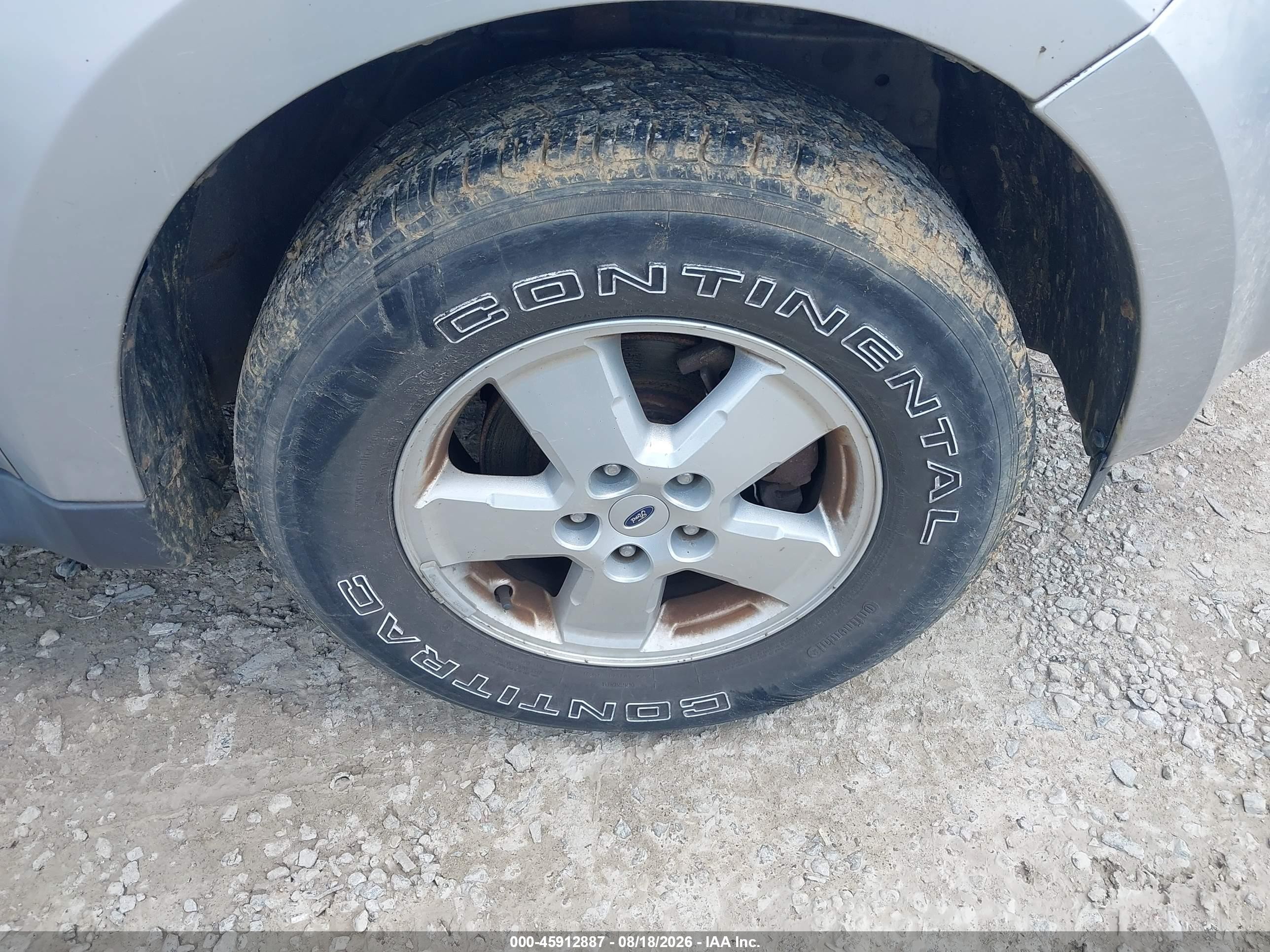 2008 Ford Escape Xlt Silver vin: 1FMCU93148KB51025