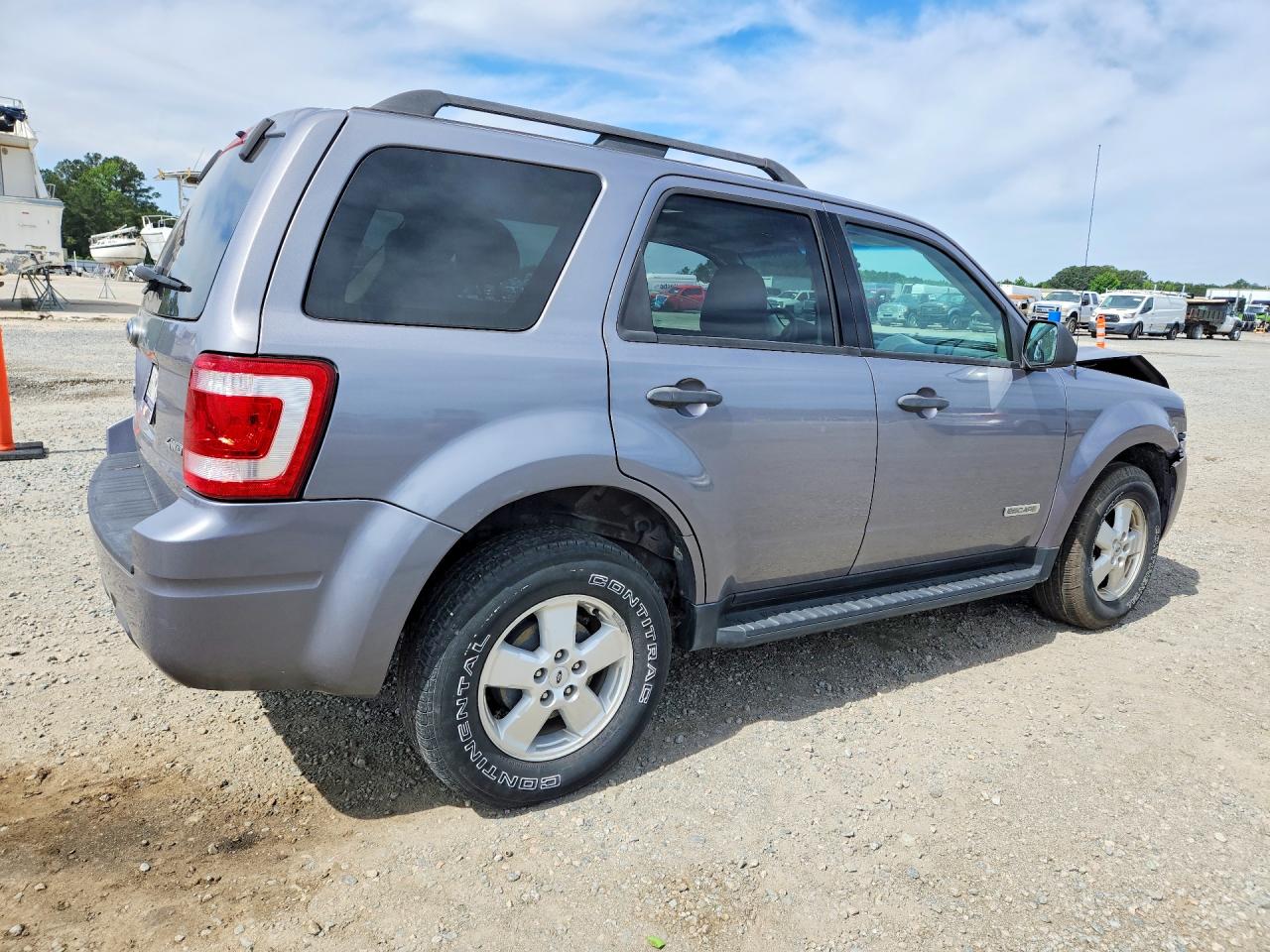2008 Ford Escape Xlt Gray vin: 1FMCU93148KC13636