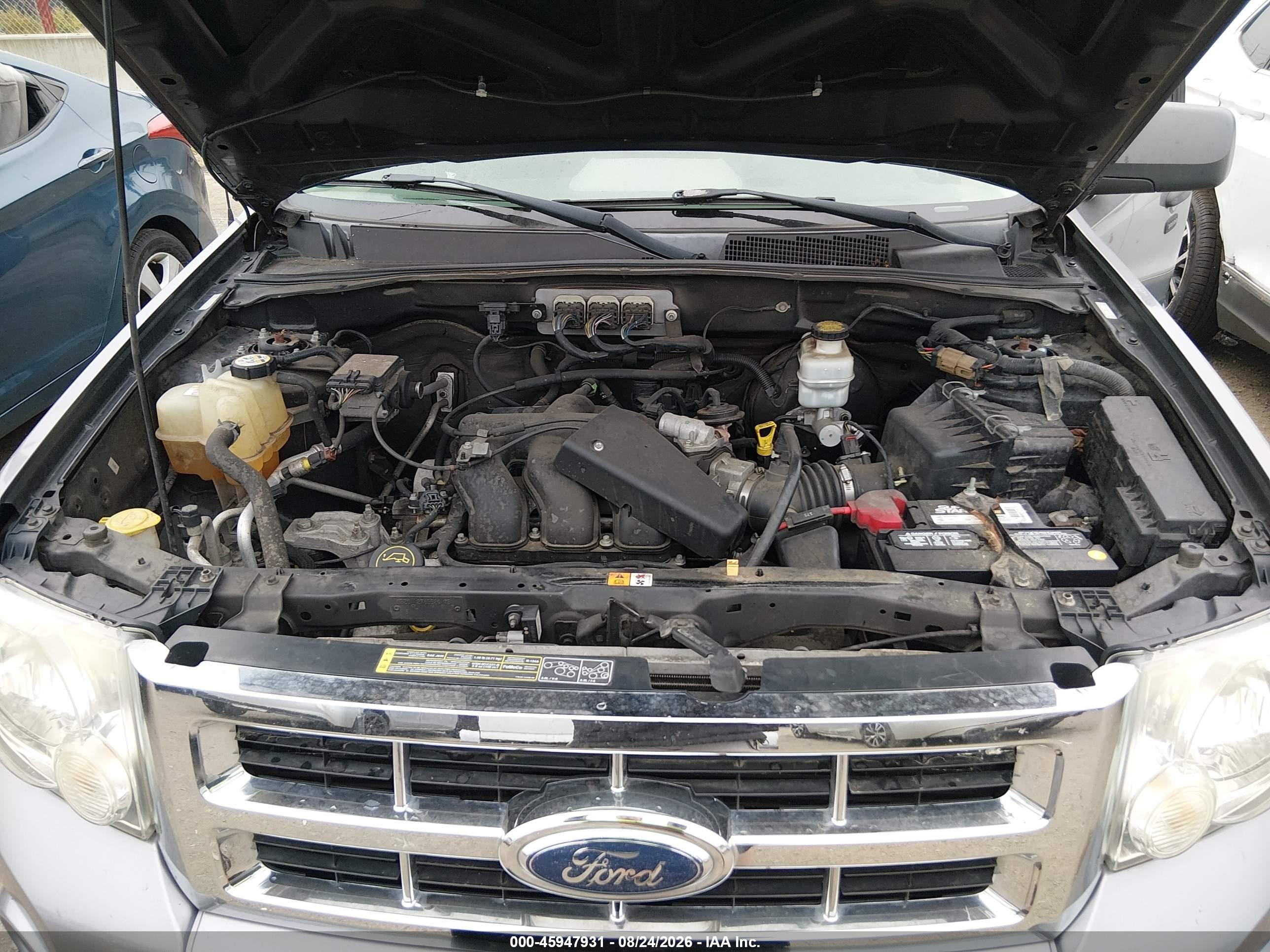 2008 Ford Escape Xlt Серый vin: 1FMCU93148KC91754