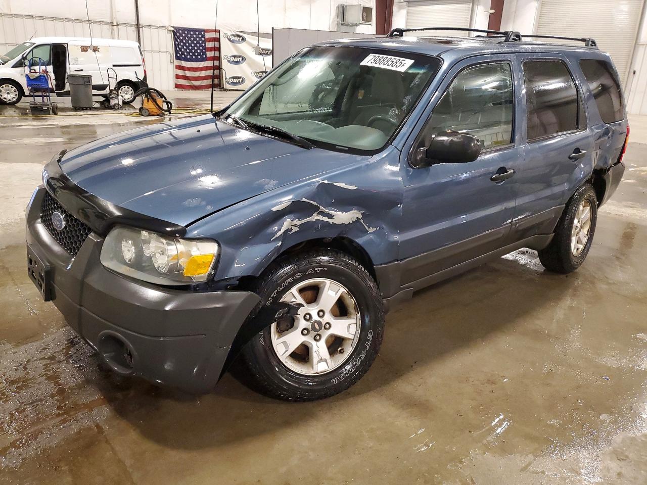 2005 Ford Escape Xlt Blue vin: 1FMCU93155DA10948