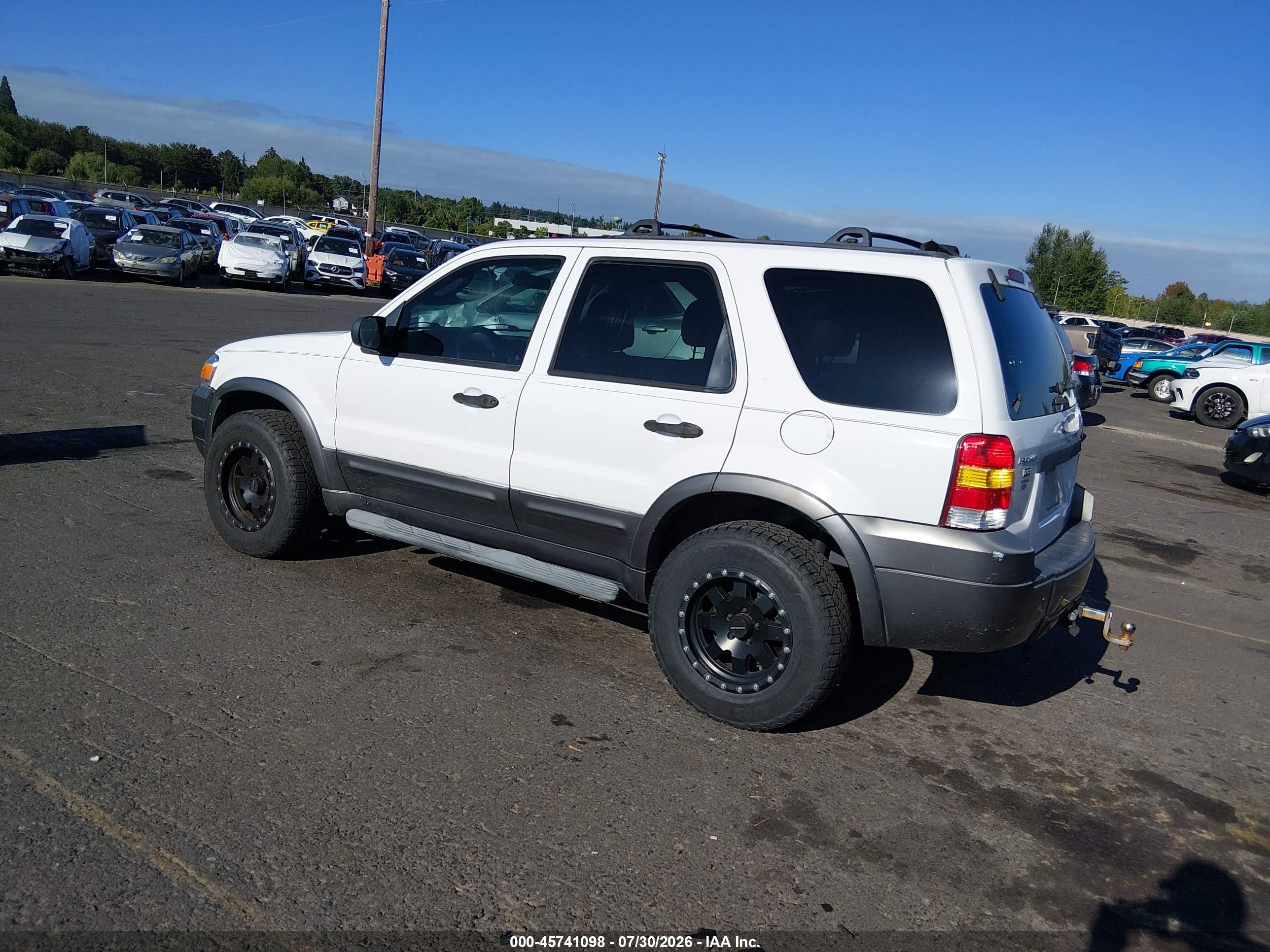 2006 Ford Escape Xlt/xlt Sport White vin: 1FMCU93156KB57946