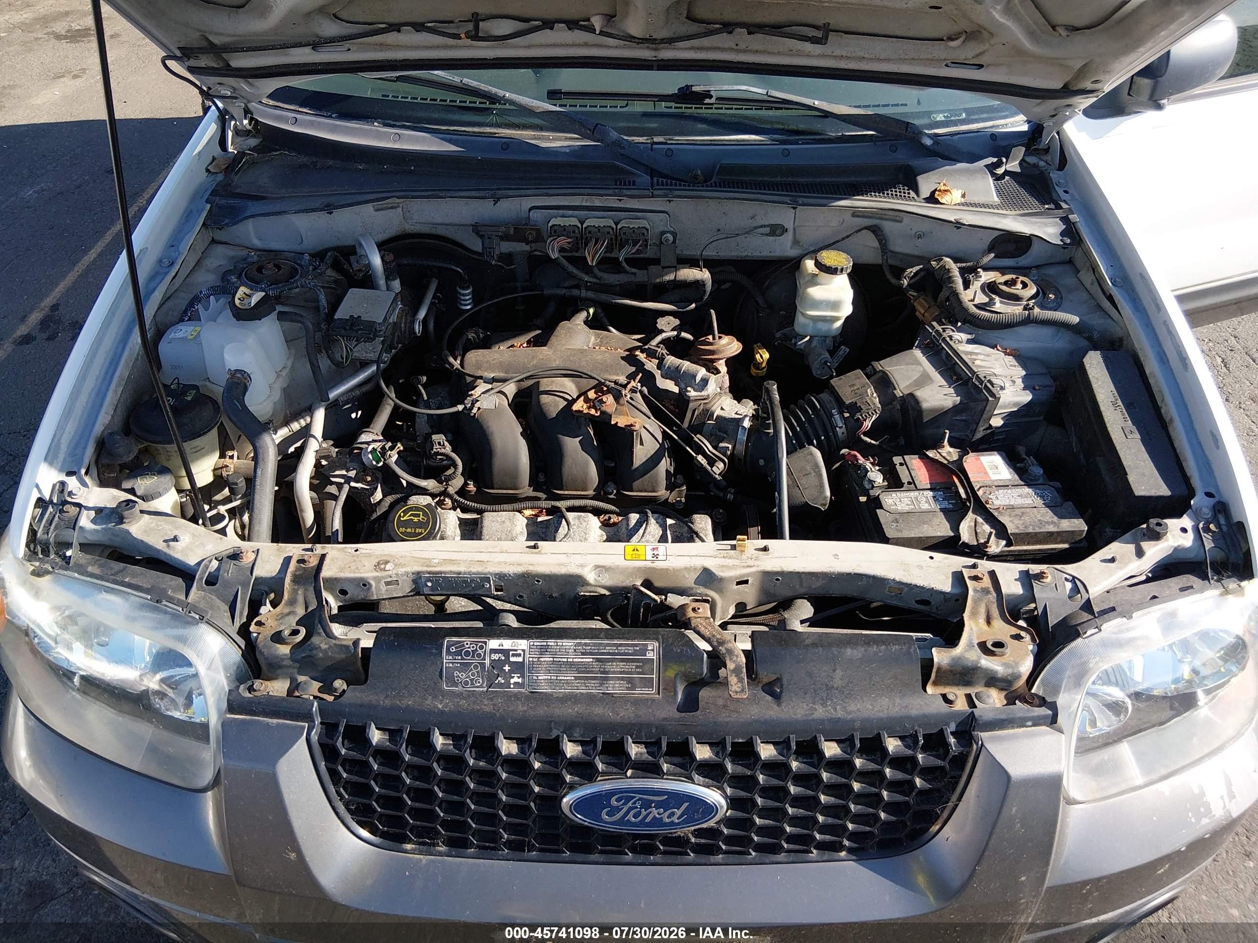 2006 Ford Escape Xlt/xlt Sport White vin: 1FMCU93156KB57946