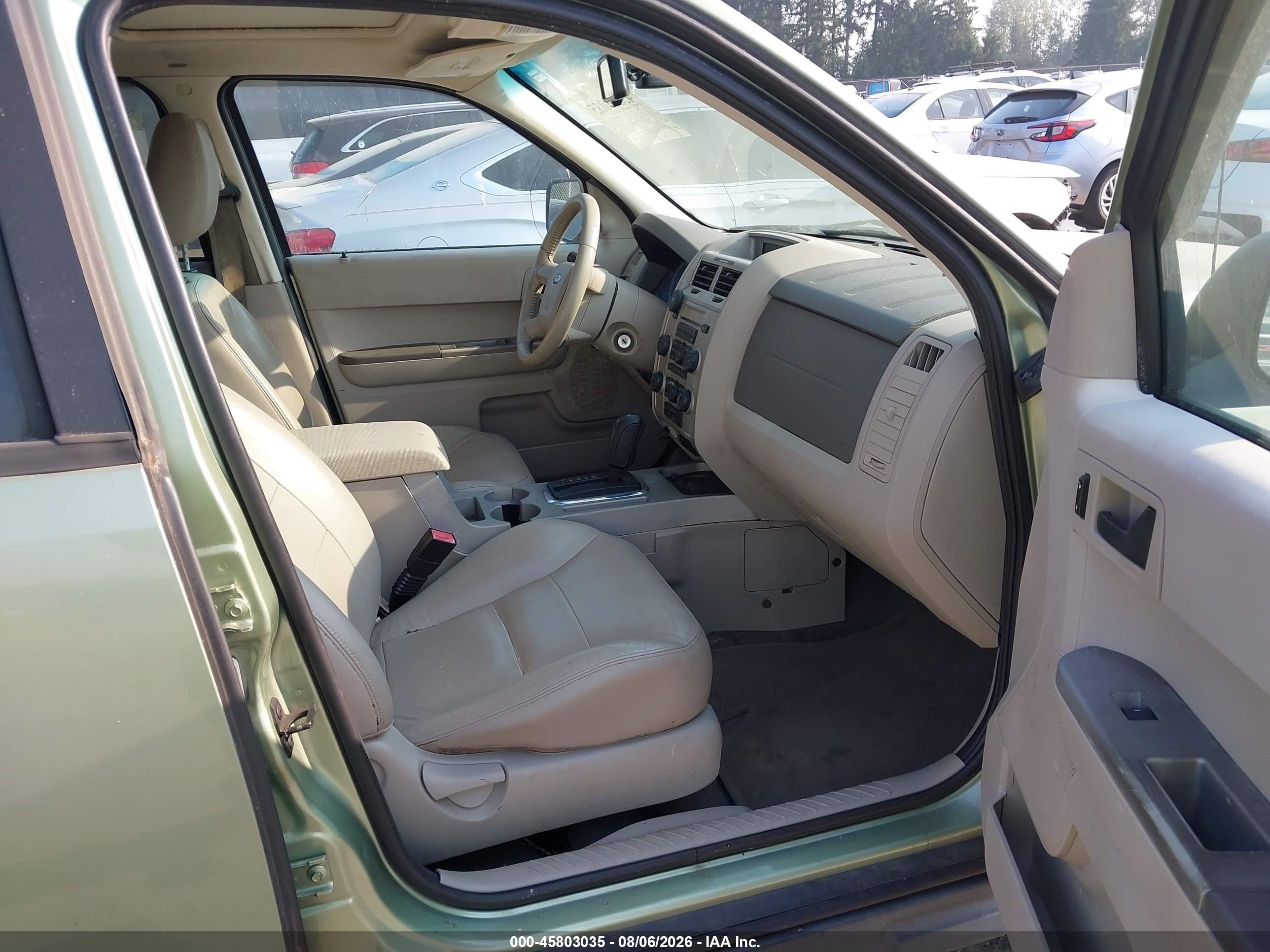 2008 Ford Escape Xlt Зеленый vin: 1FMCU93158KA53010