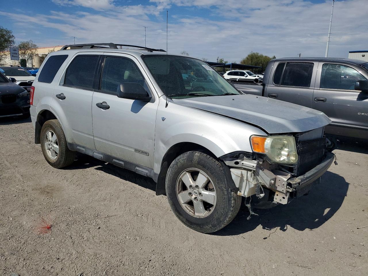 2008 Ford Escape Xlt Silver vin: 1FMCU93158KE21718