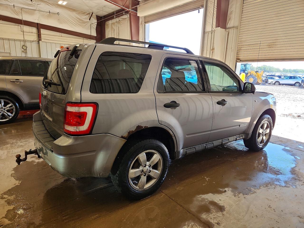 2008 Ford Escape Xlt Gray vin: 1FMCU93168KB67551