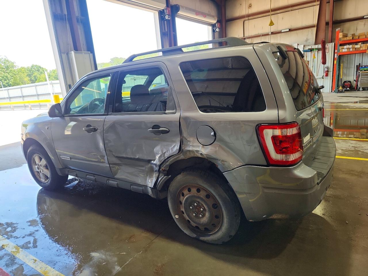 2008 Ford Escape Xlt Gray vin: 1FMCU93168KB79327