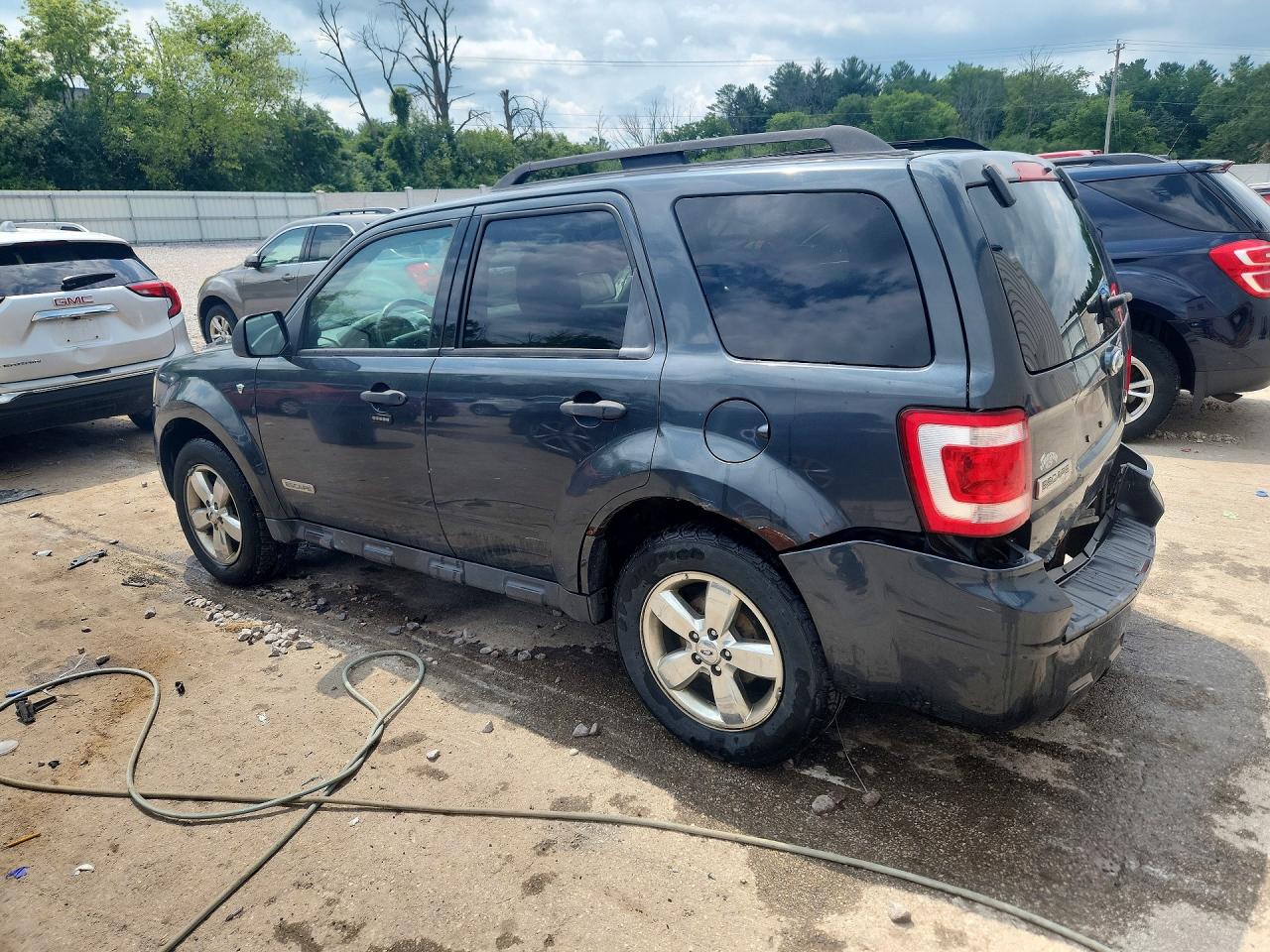 2008 Ford Escape Xlt Gray vin: 1FMCU93168KD33292