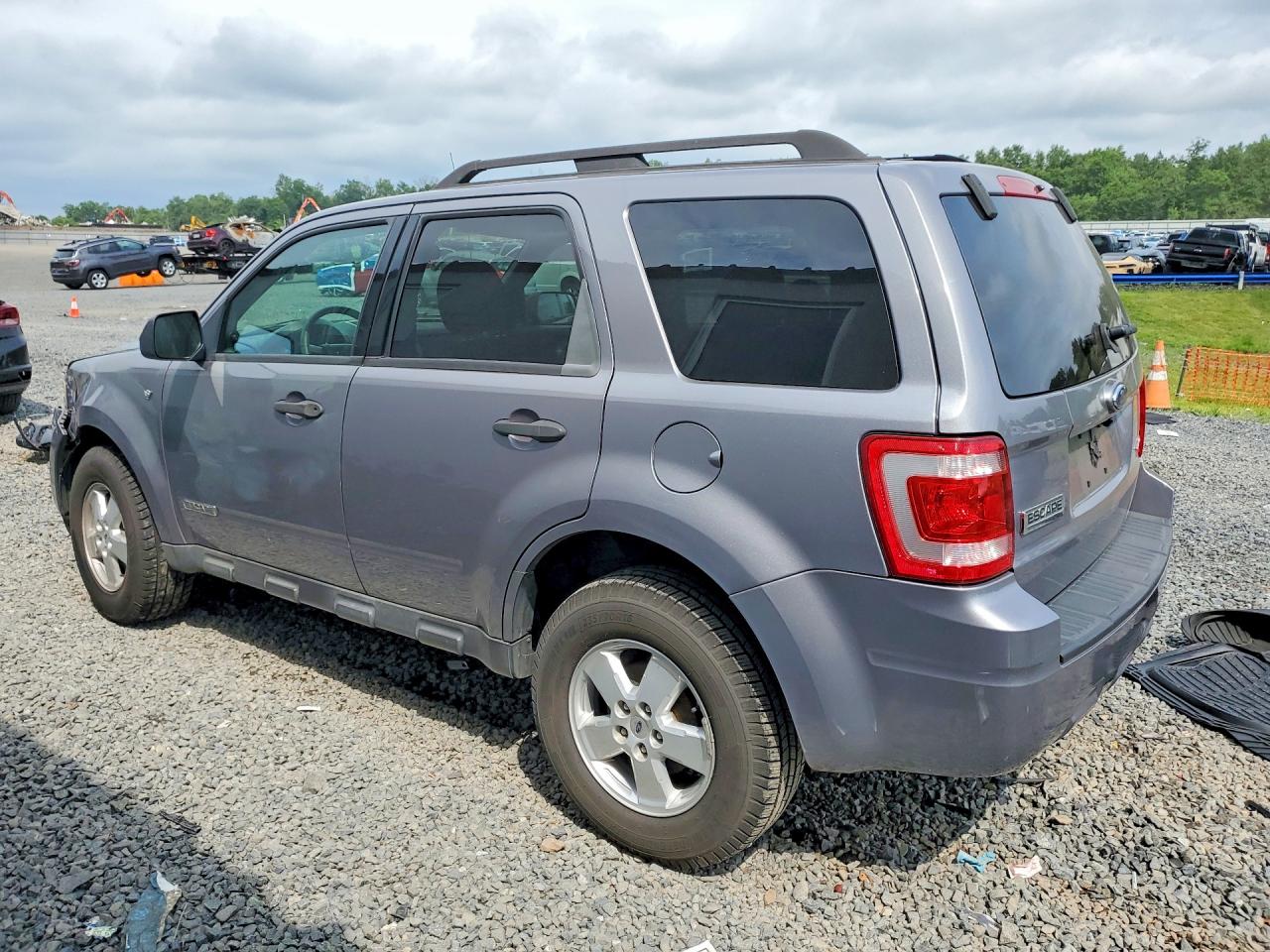 2008 Ford Escape Xlt Gray vin: 1FMCU93178KE52887