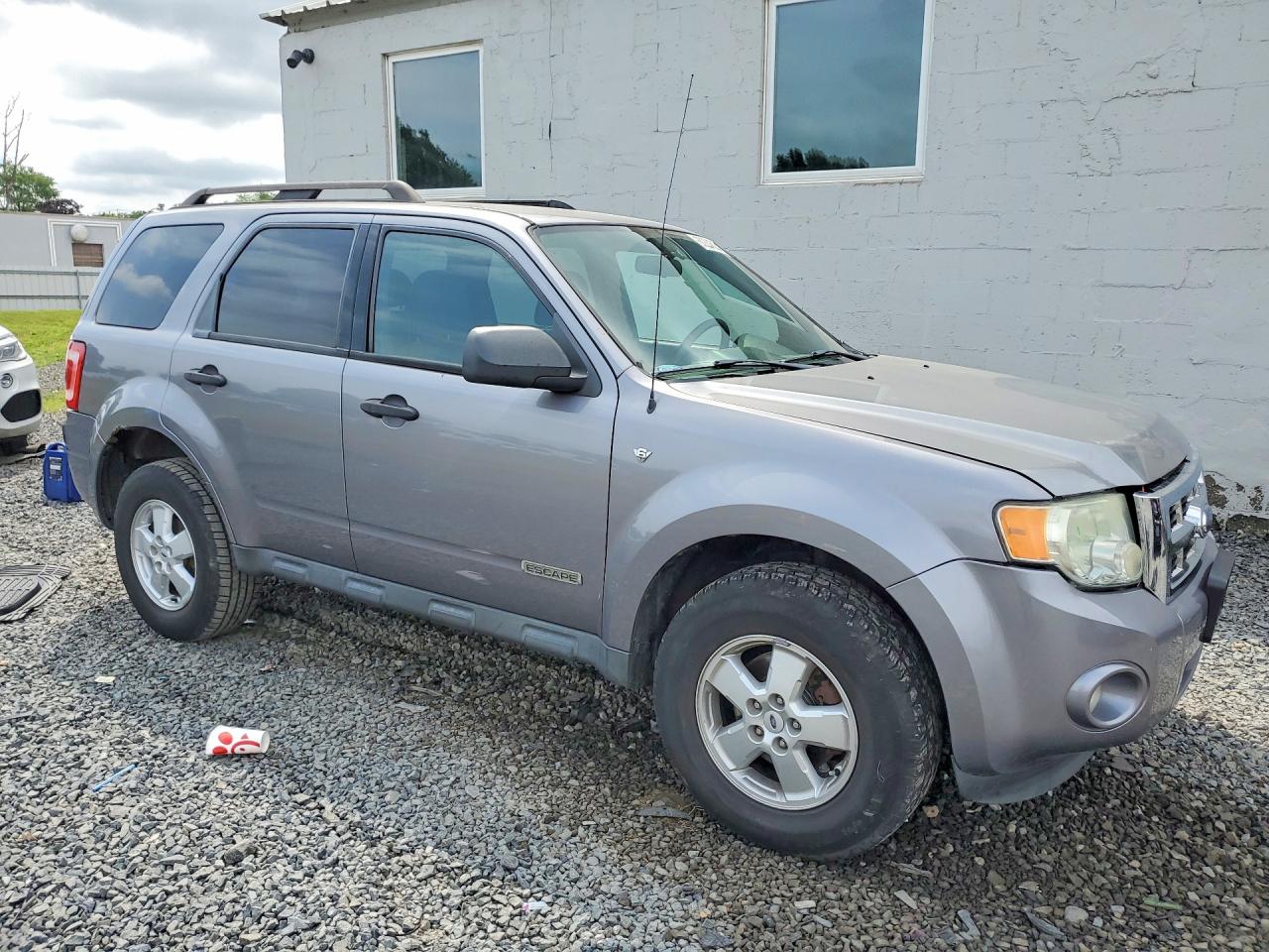 2008 Ford Escape Xlt Gray vin: 1FMCU93178KE52887