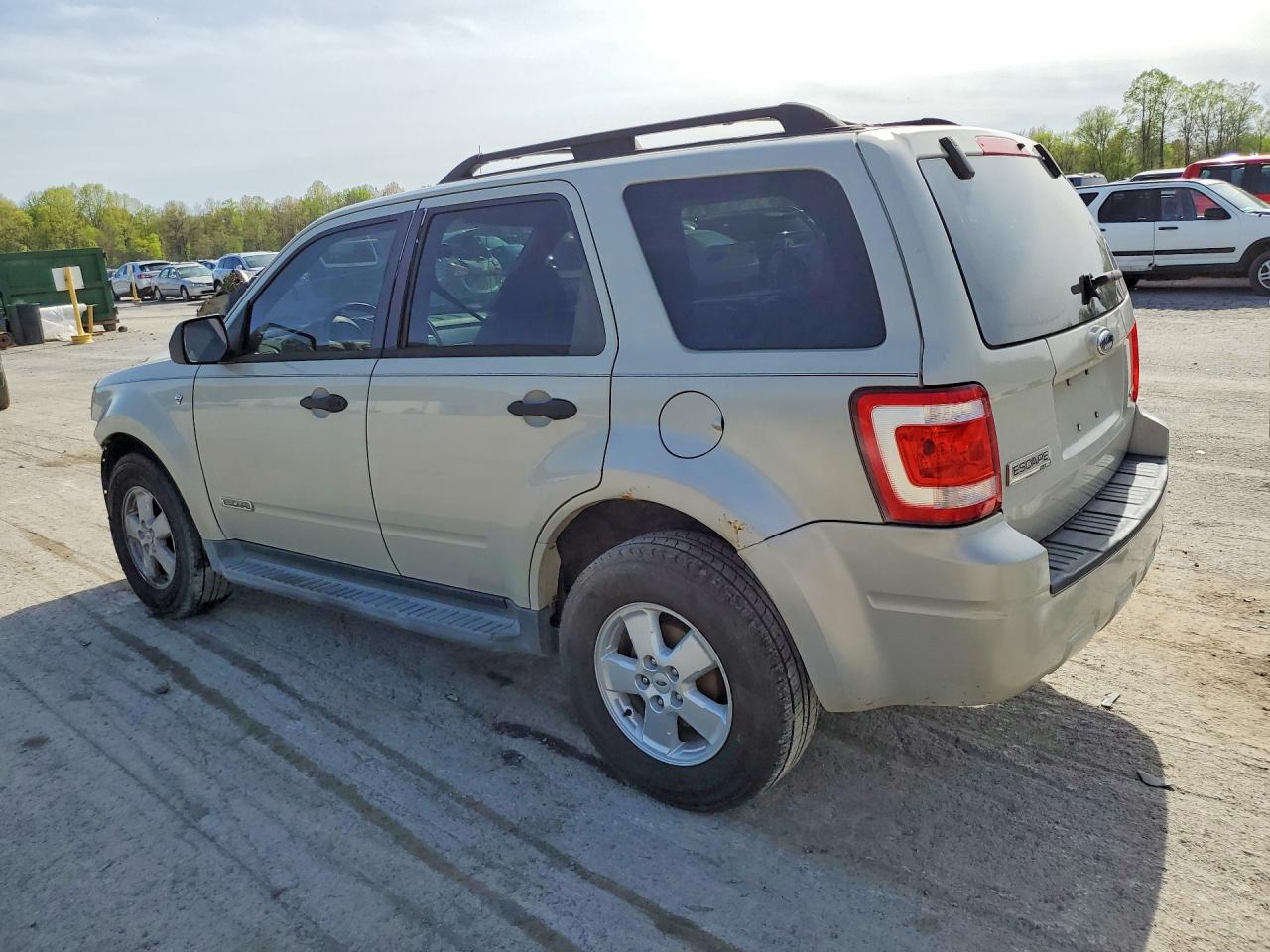 2008 Ford Escape Xlt Silver vin: 1FMCU93188KA28358