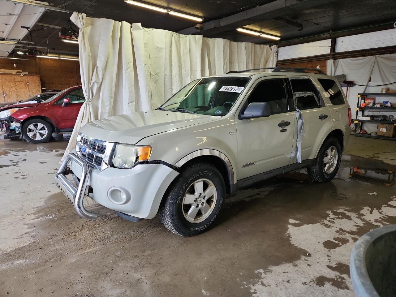 2008 Ford Escape Xlt Beige vin: 1FMCU93188KB51674 Damage: Front Bumper/Cover, Broken, Replacement Required